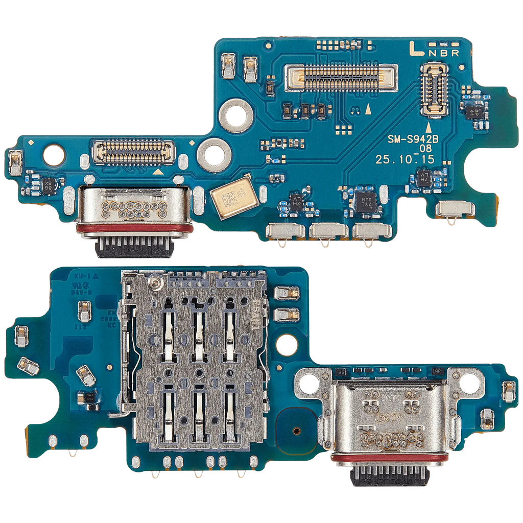 Ladebuchse Board mit Sim Card Reader für Samsung Galaxy S26 (S942B) (EU Version) (Premium)