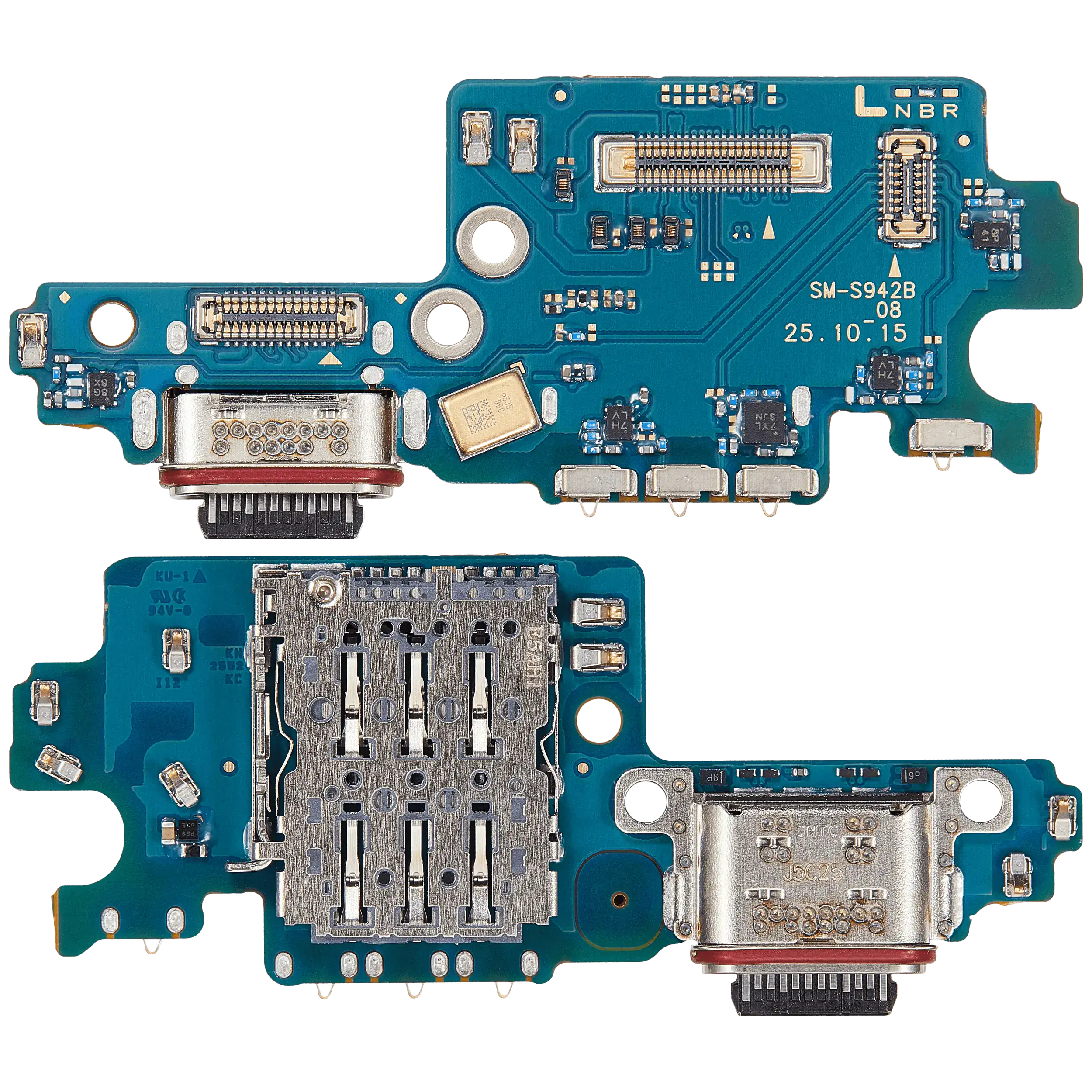 Ladebuchse Board mit Sim Card Reader für Samsung Galaxy S26 (S942B) (EU Version) (Premium)