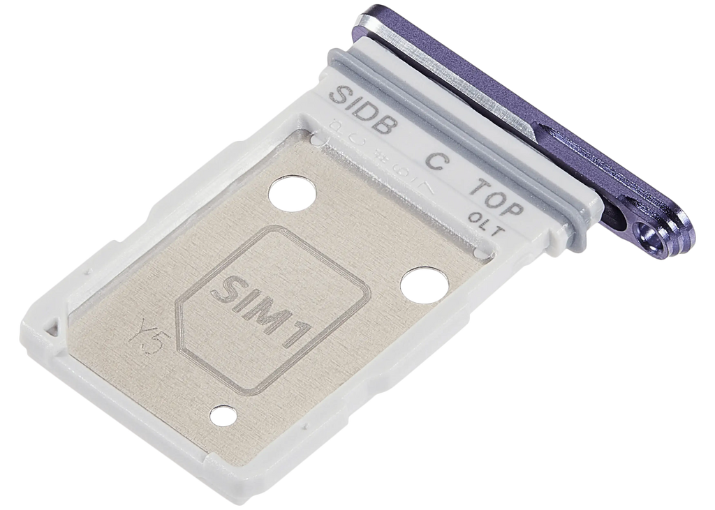 Dual Sim Card Tray für Samsung Galaxy S26 (S942) (Cobalt Violet)