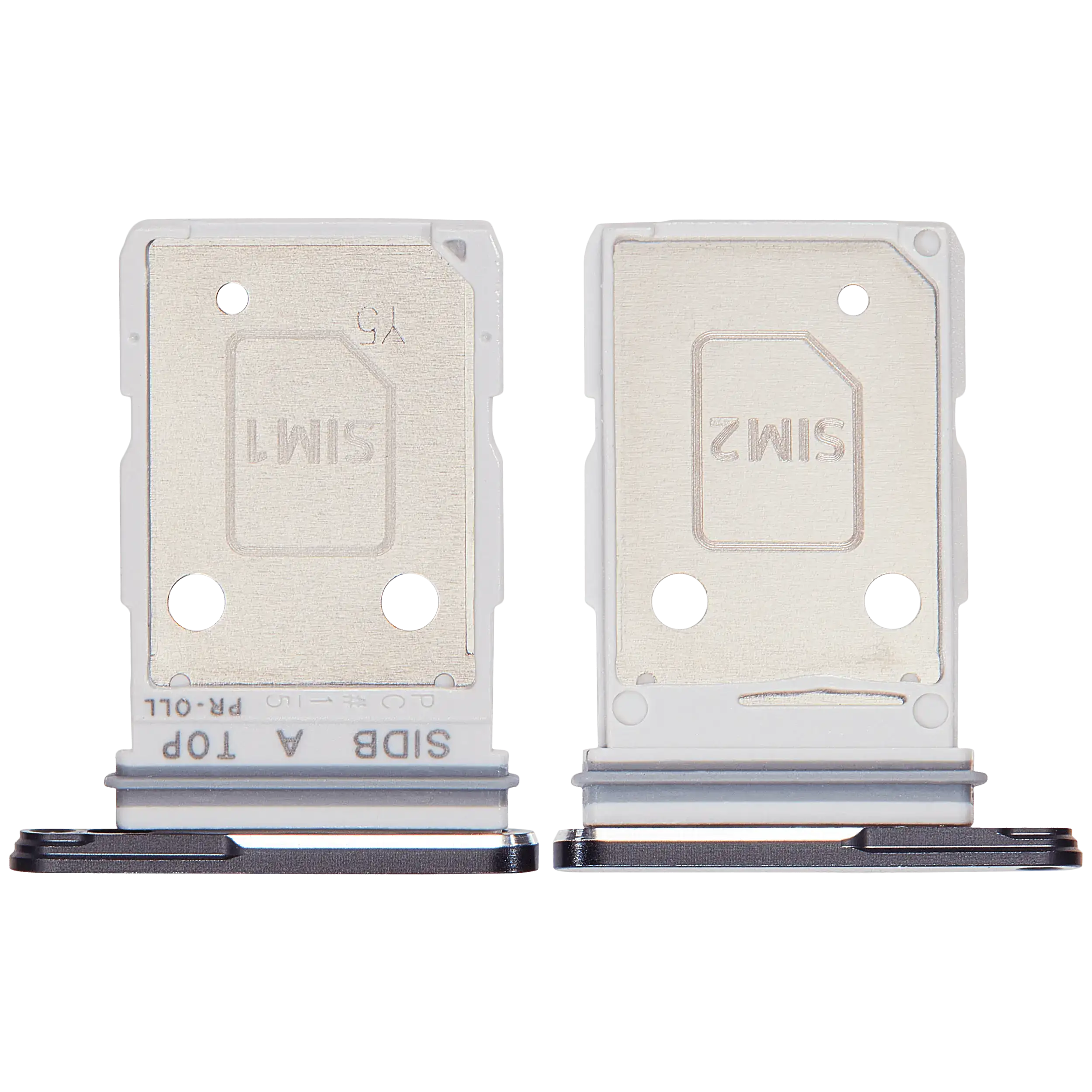 Dual Sim Card Tray für Samsung Galaxy S26 (S942) (Schwarz)