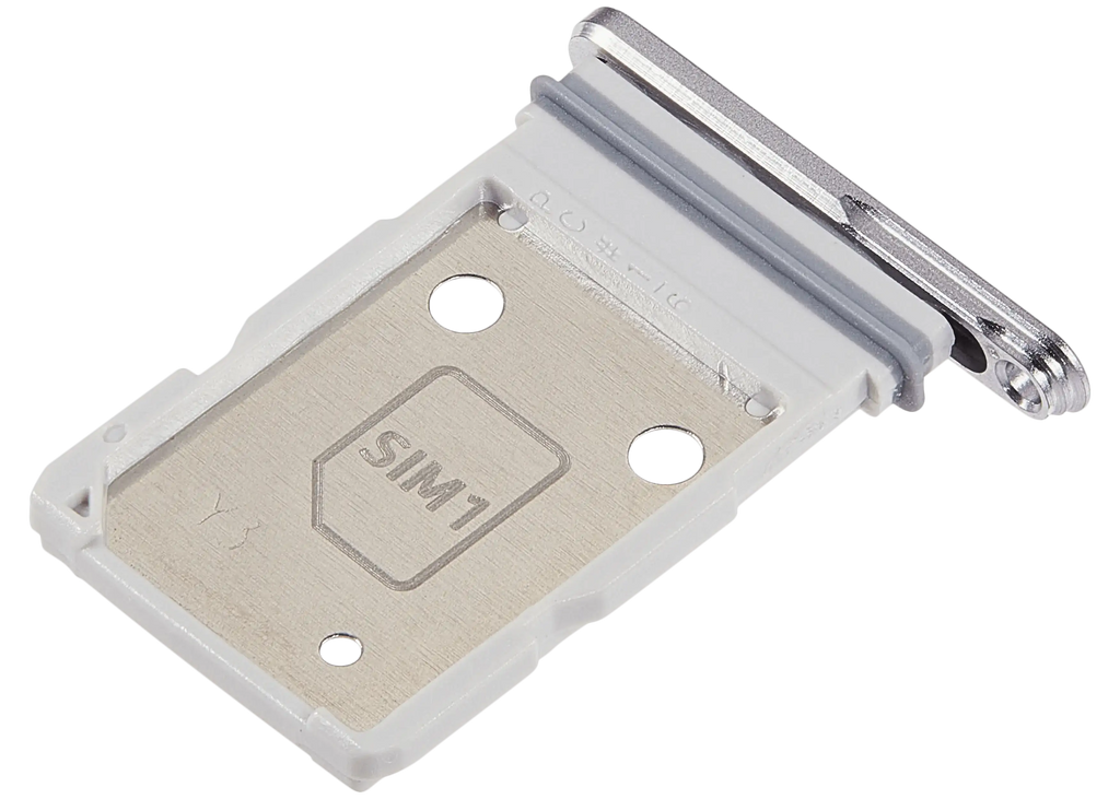 Dual Sim Card Tray für Samsung Galaxy S26 (S942) (Silver Shadow)