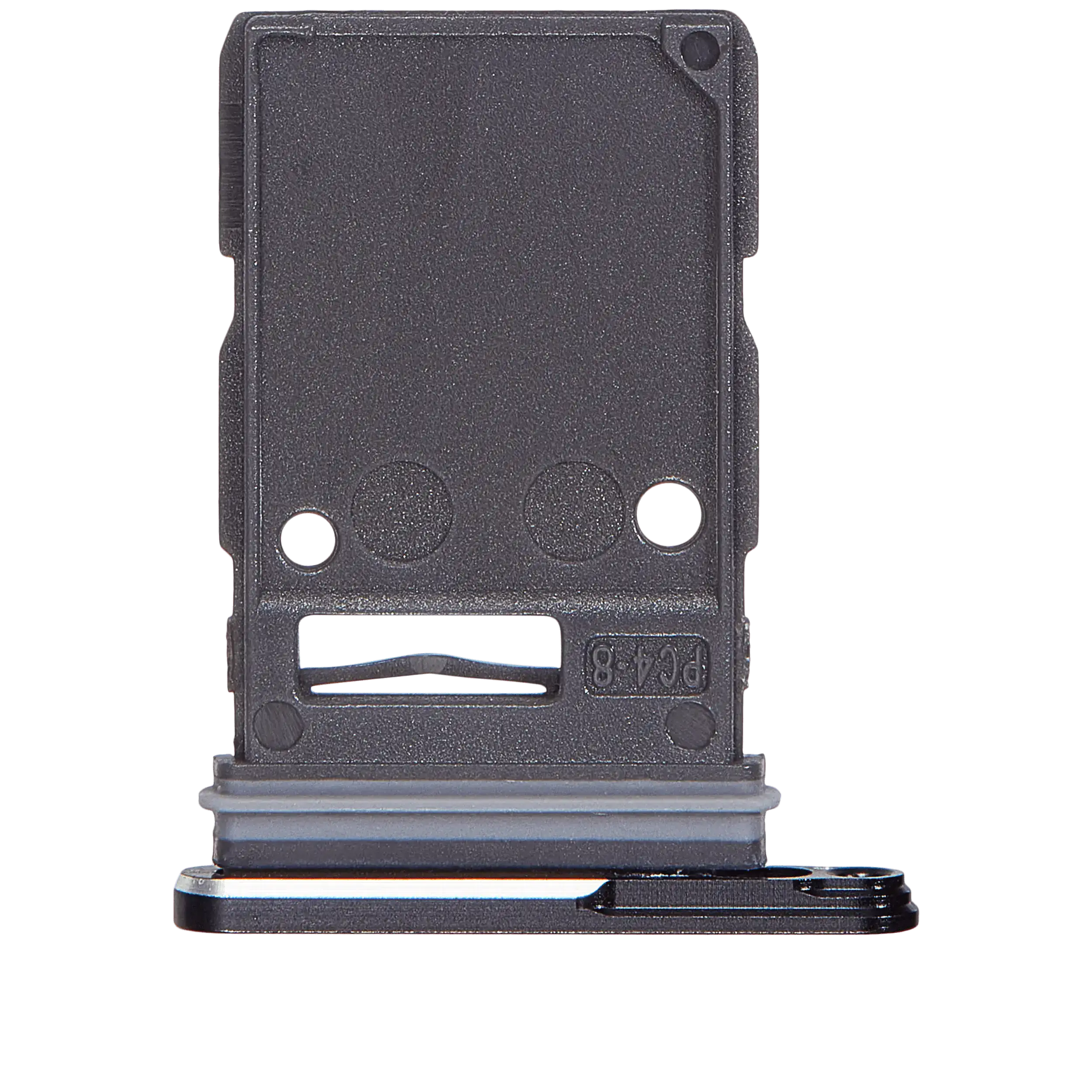 Single Sim Card Tray für Samsung Galaxy S26 (S942) (Schwarz)
