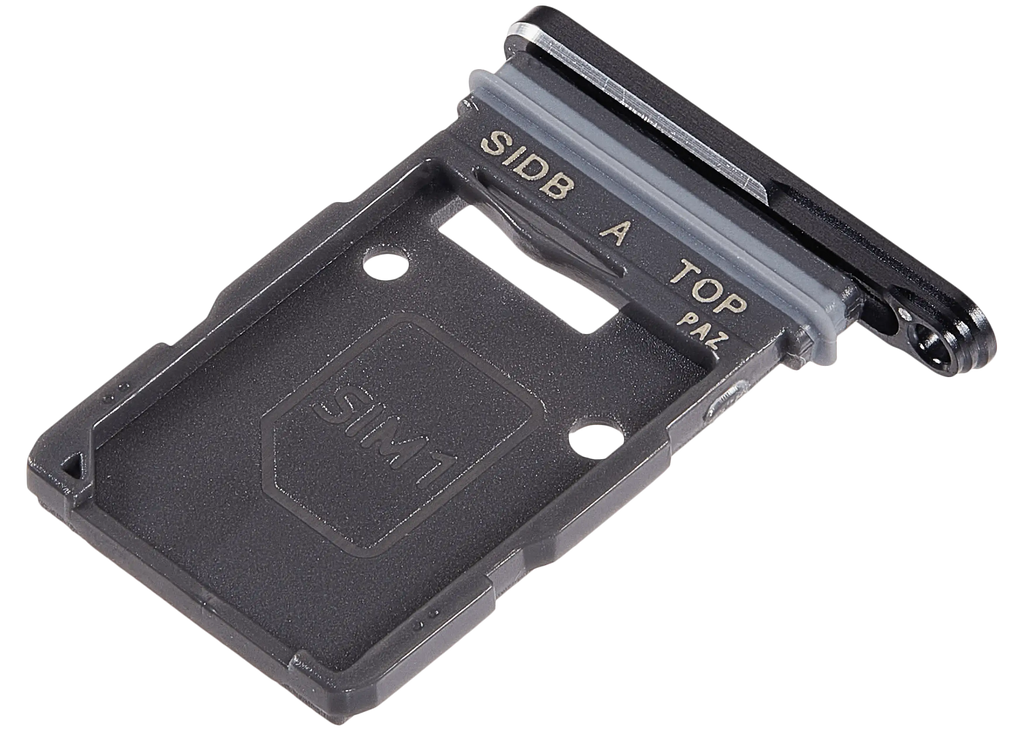 Single Sim Card Tray für Samsung Galaxy S26 (S942) (Schwarz)