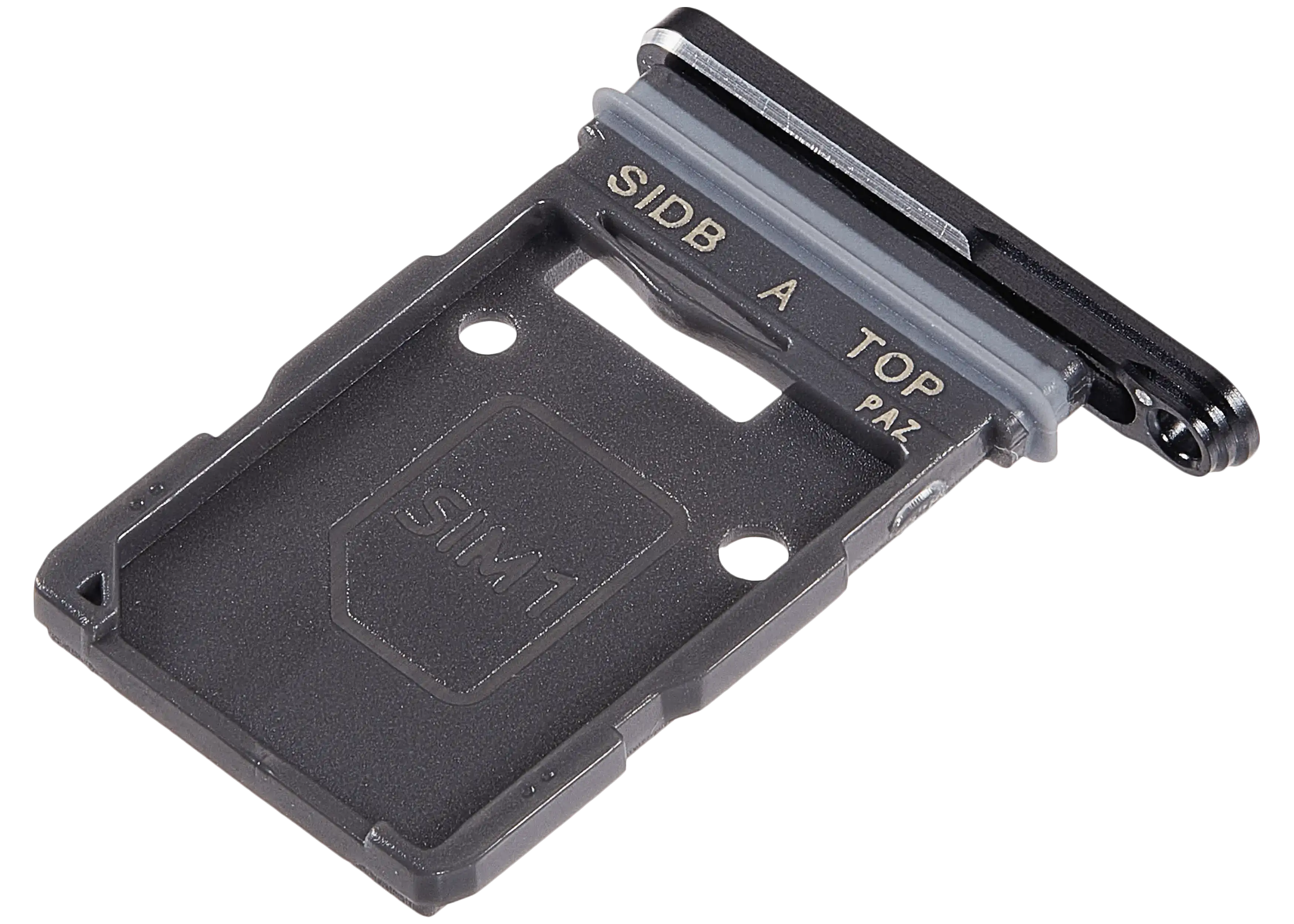 Single Sim Card Tray für Samsung Galaxy S26 (S942) (Schwarz)