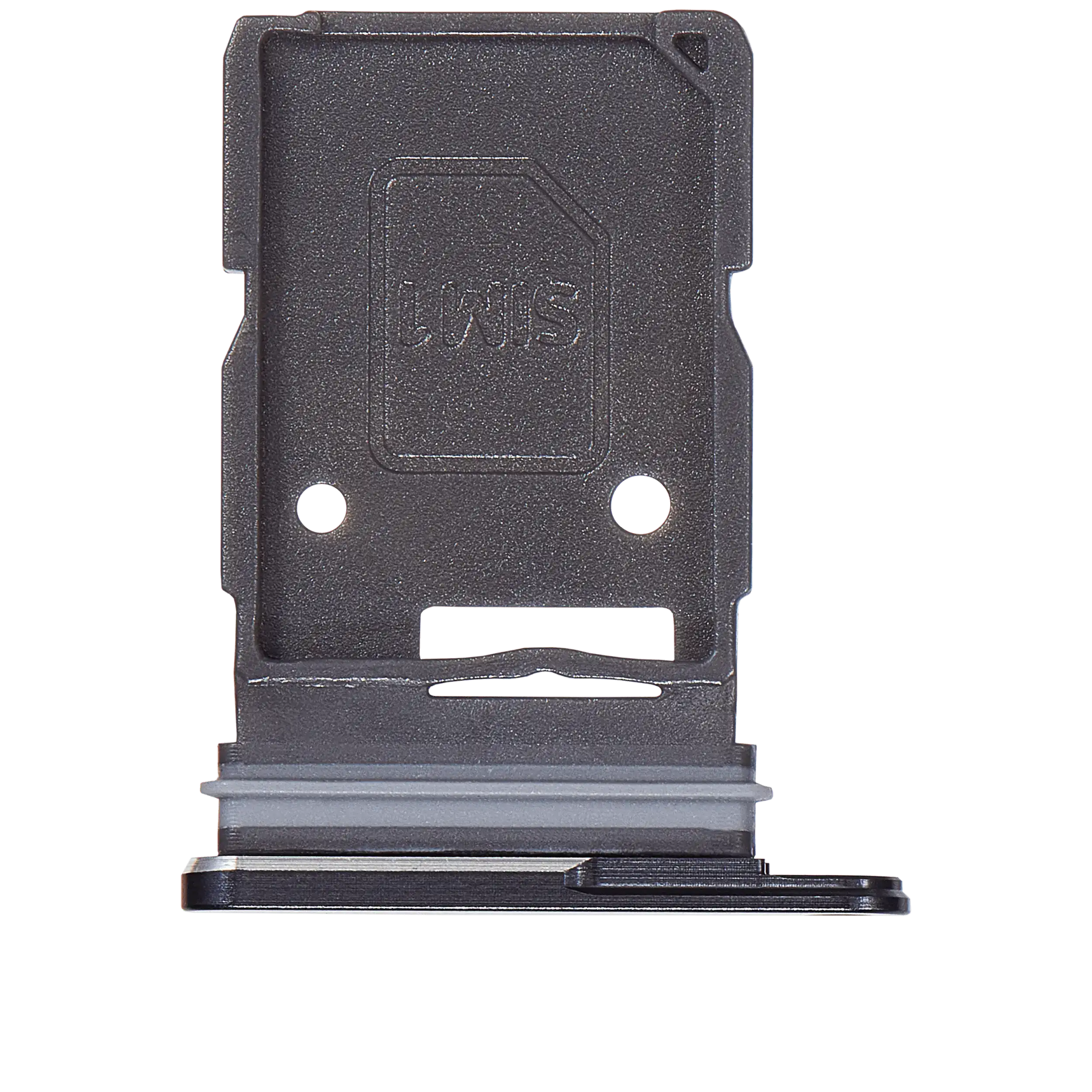 Single Sim Card Tray für Samsung Galaxy S26 Ultra (S948) (Schwarz)