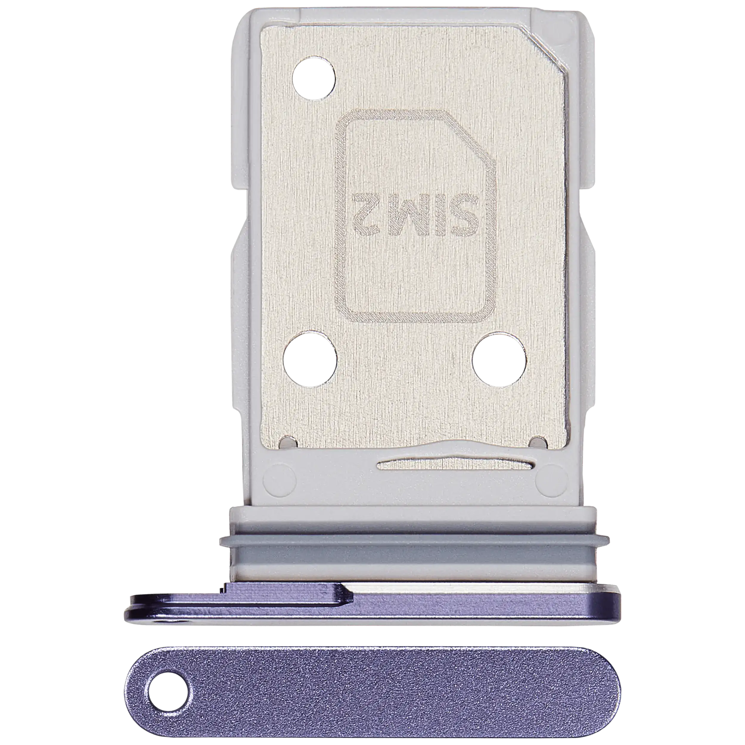 Dual Sim Card Tray für Samsung Galaxy S26 Ultra (S948) (Cobalt Violet)