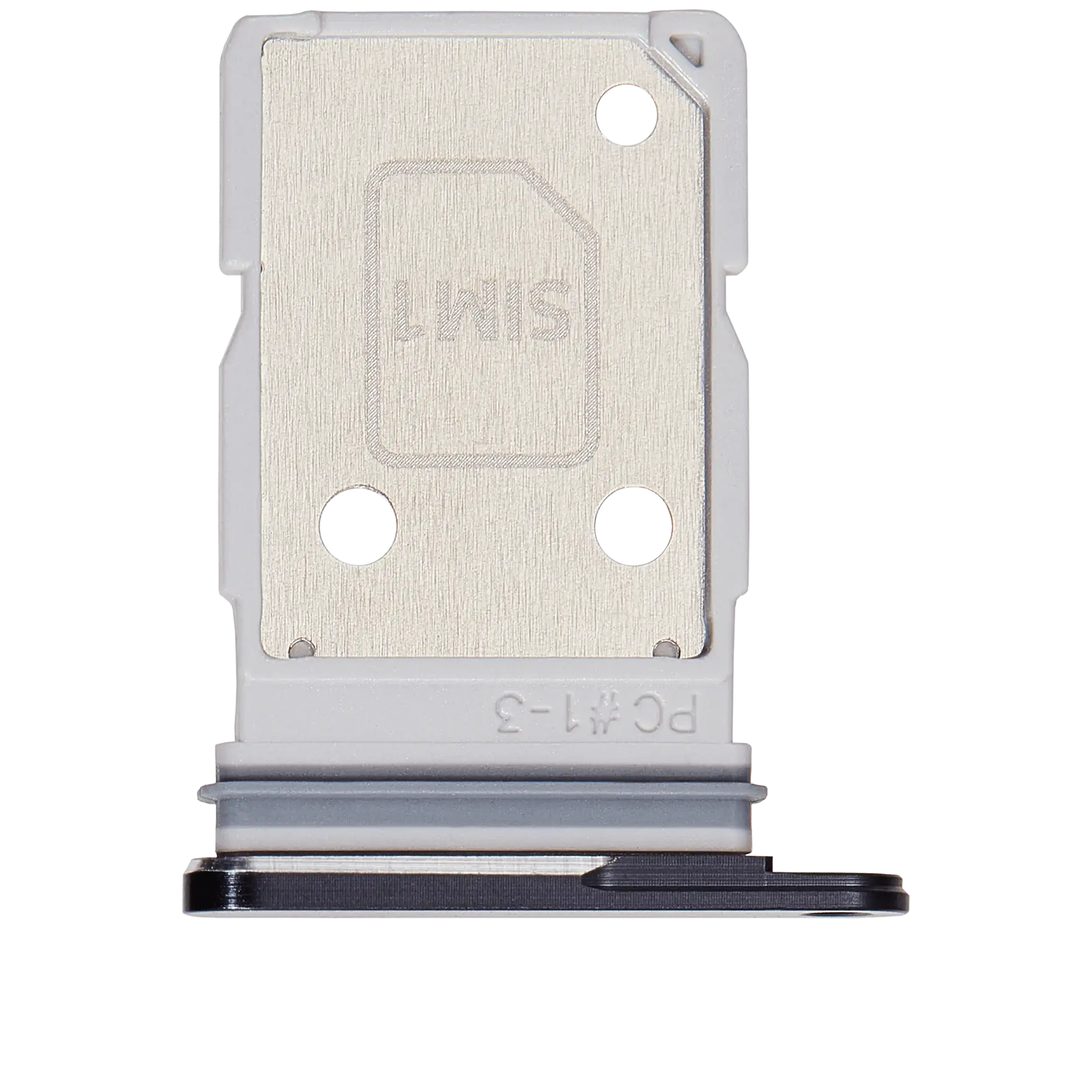 Dual Sim Card Tray für Samsung Galaxy S26 Ultra (S948) (Schwarz)