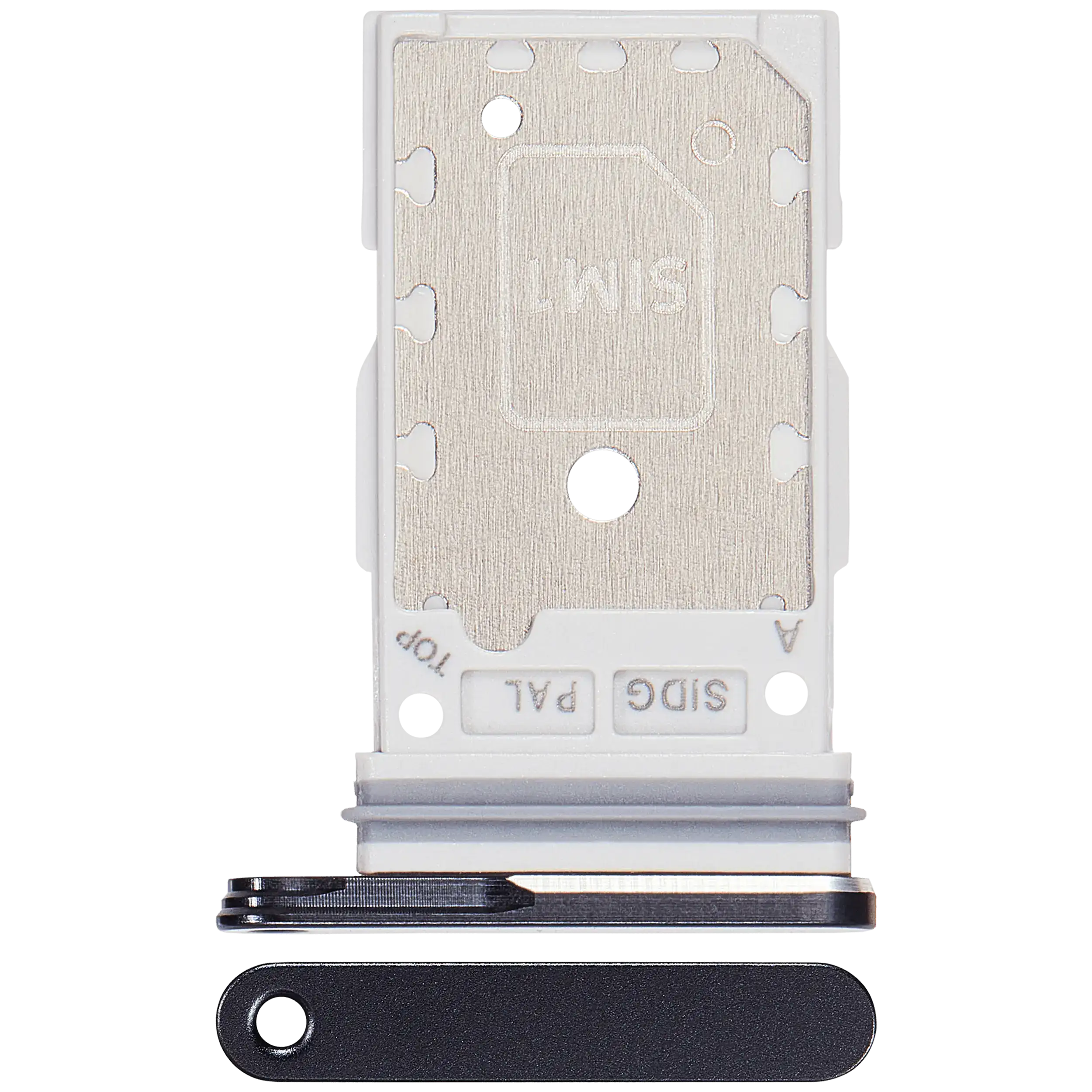 Dual Sim Card Tray für Samsung Galaxy S26 Plus (S947) (Schwarz)