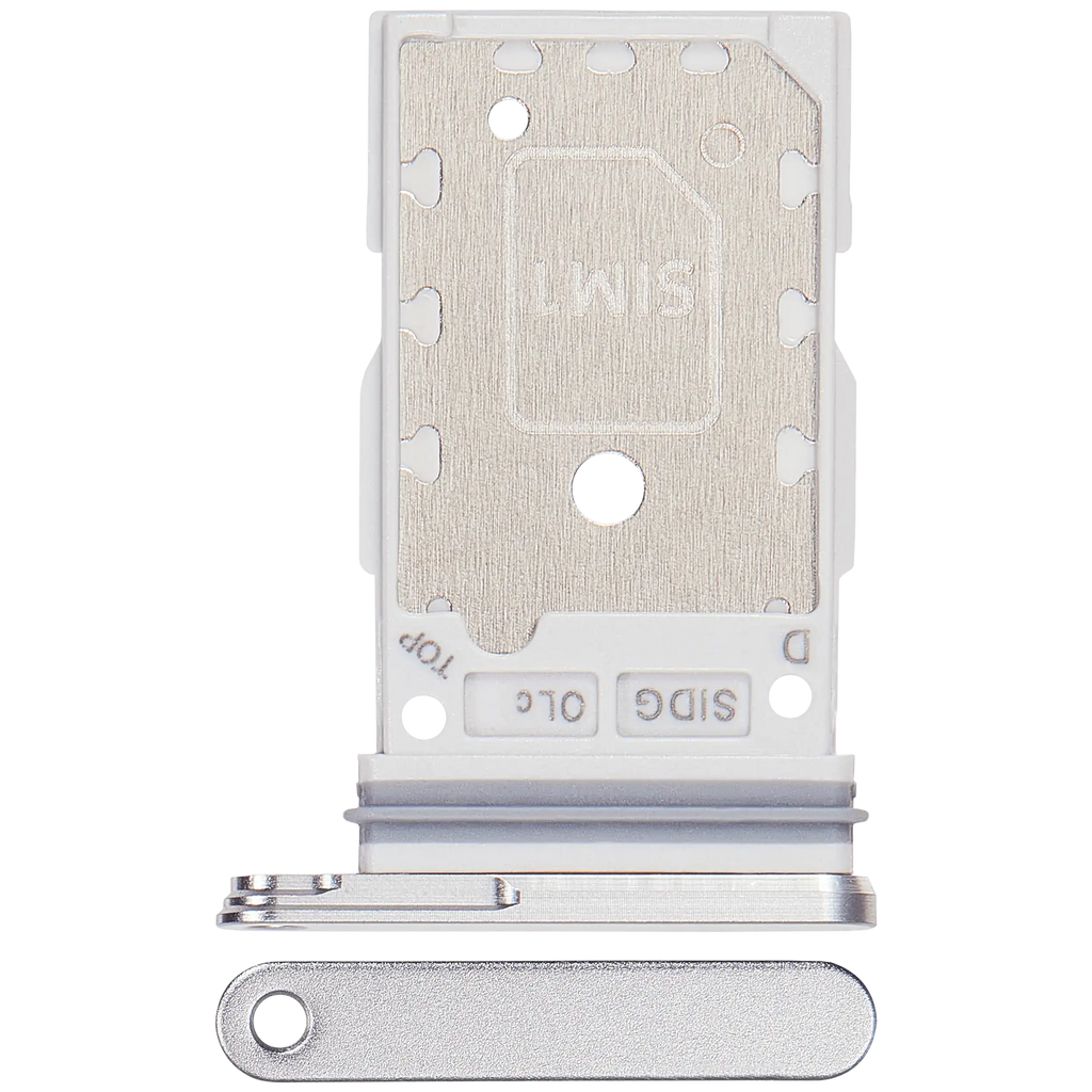 Dual Sim Card Tray für Samsung Galaxy S26 Plus (S947) (Weiß)