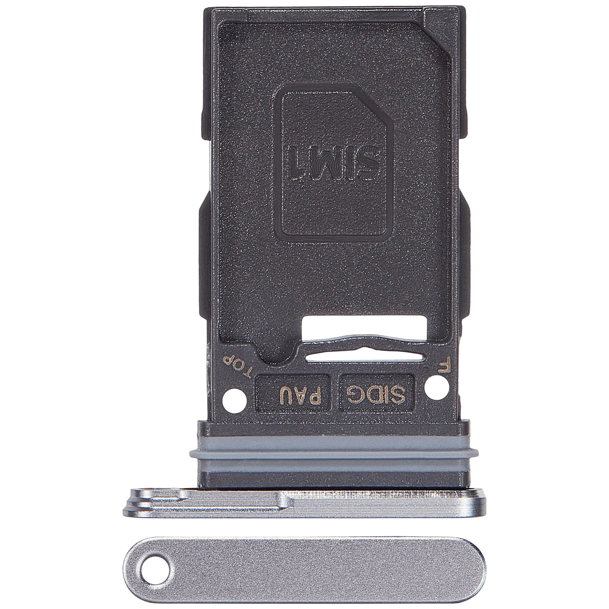 Single Sim Card Tray für Samsung Galaxy S26 Plus (S947) (Silver Shadow)