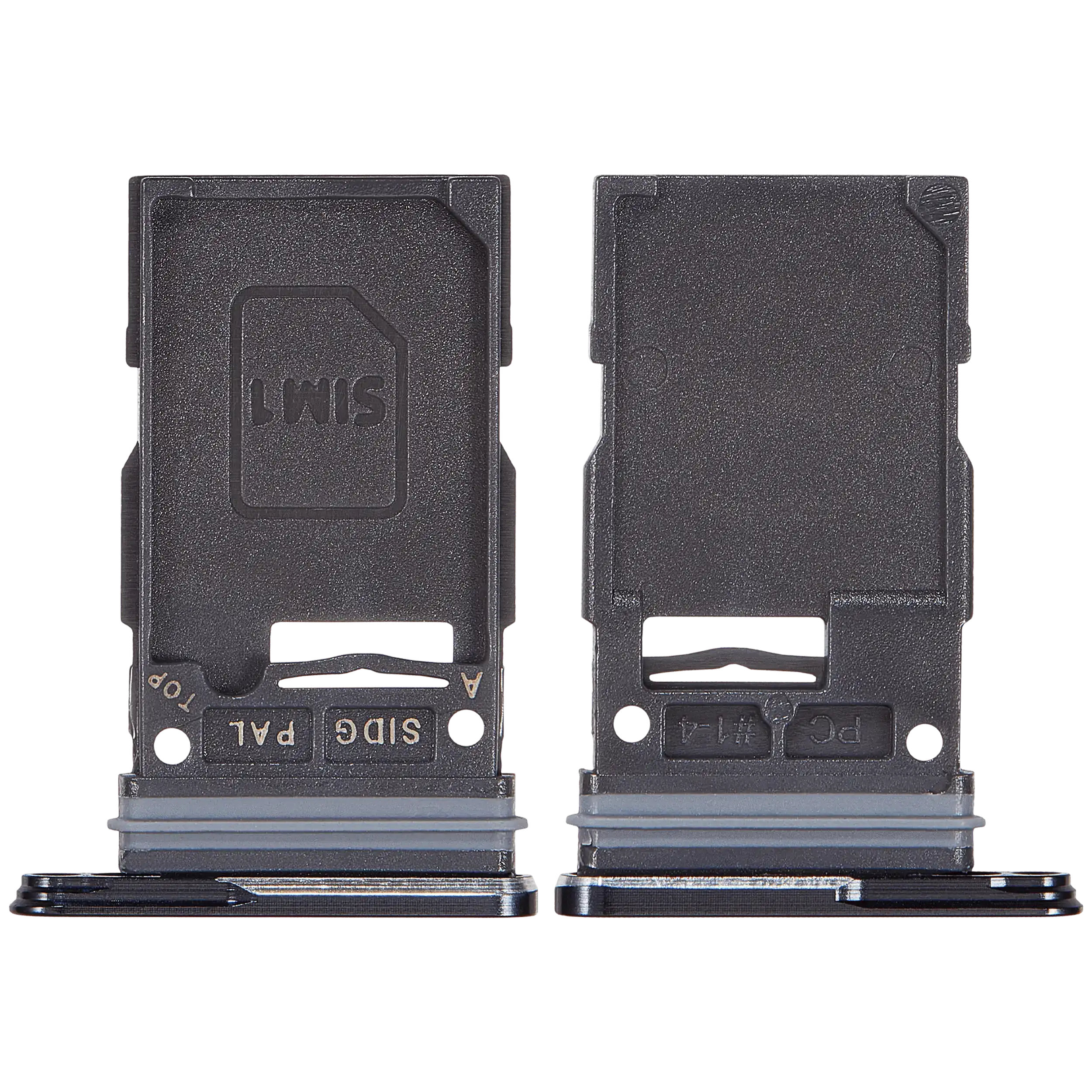 Single Sim Card Tray für Samsung Galaxy S26 Plus (S947) (Schwarz)