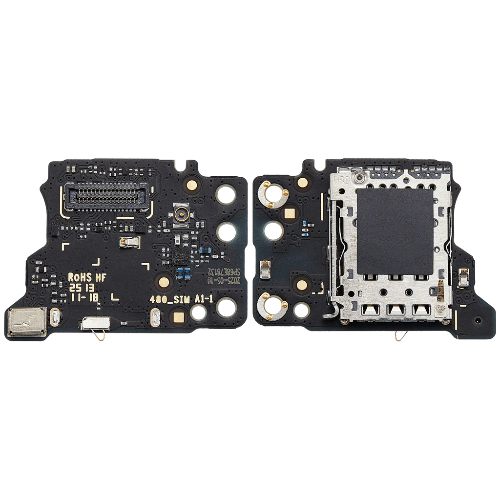 Sim Card Reader mit Board für Motorola Moto G96 (XT2531 / 2025) (Premium)