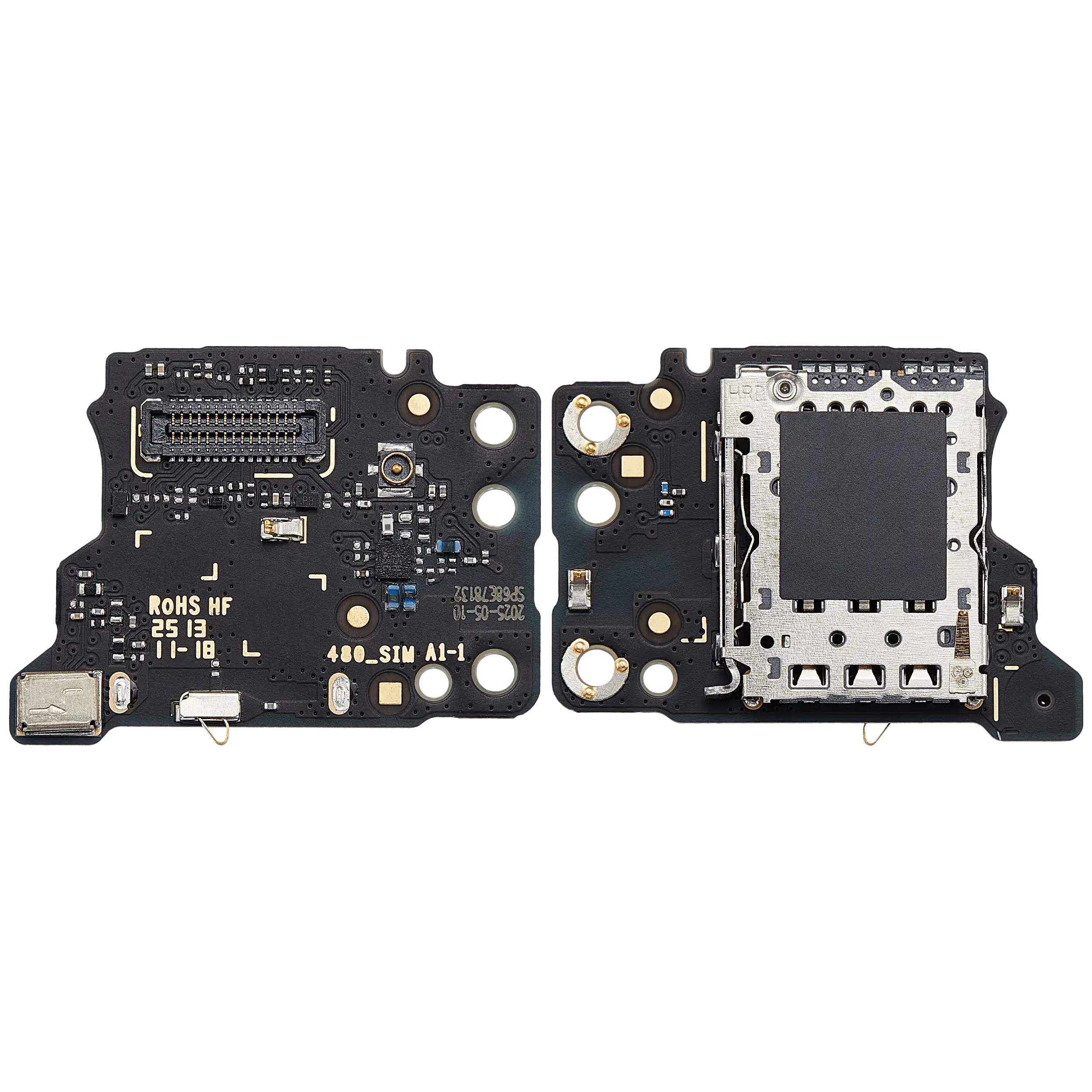 Sim Card Reader mit Board für Motorola Moto G96 (XT2531 / 2025) (Premium)