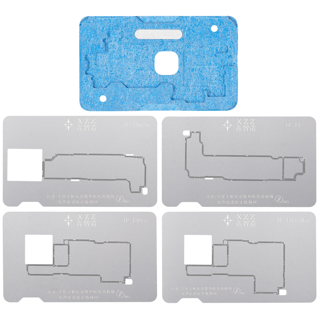 EN Mid-level Frame Reballing Platform for iPhone X-17 Pro Max (XZZ)