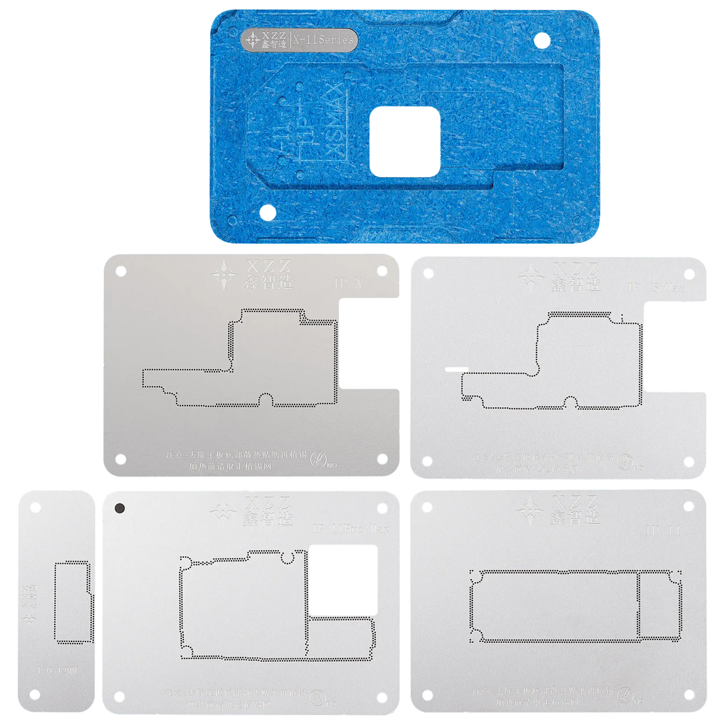 EN Mid-level Frame Reballing Platform for iPhone X-17 Pro Max (XZZ)