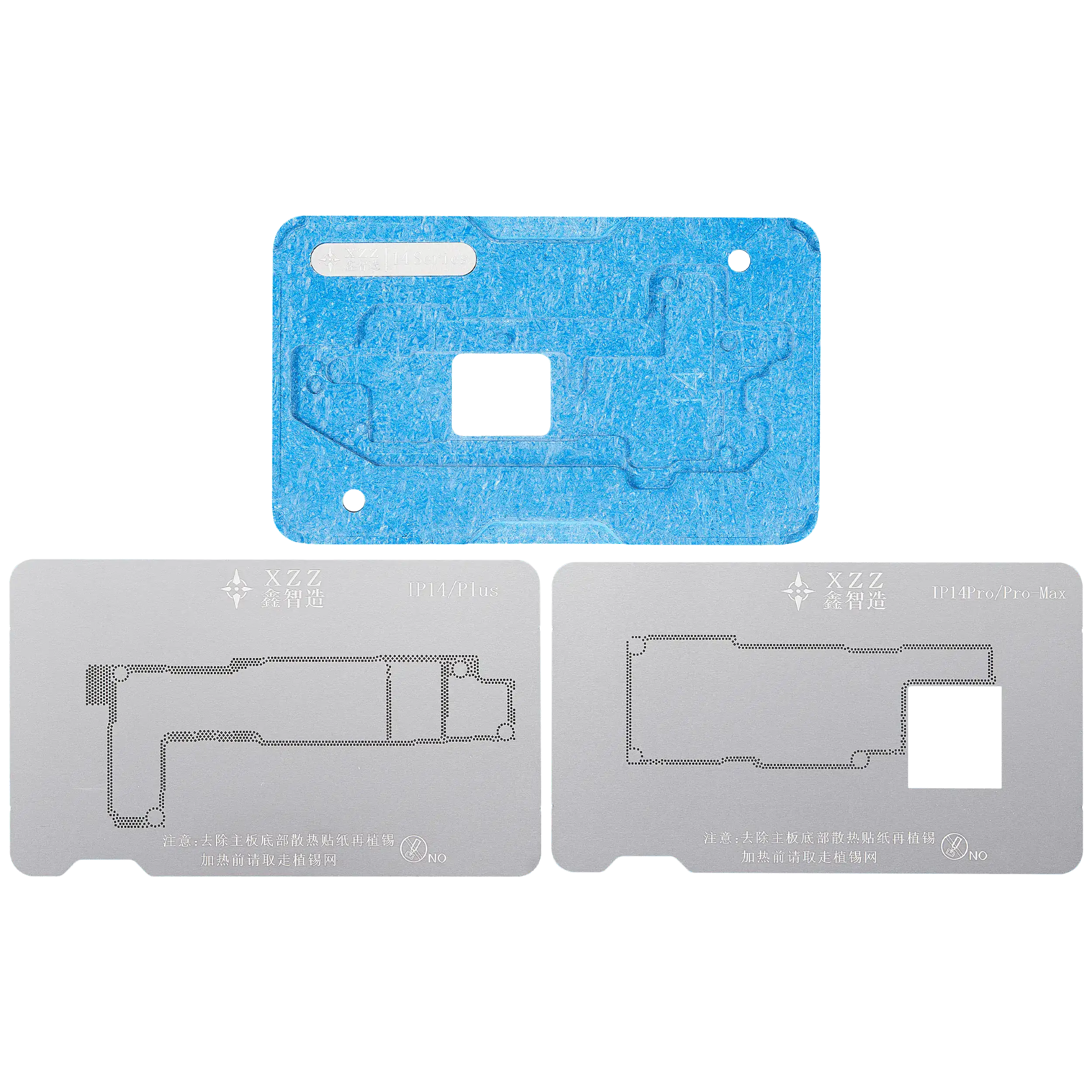 EN Mid-level Frame Reballing Platform for iPhone X-17 Pro Max (XZZ)