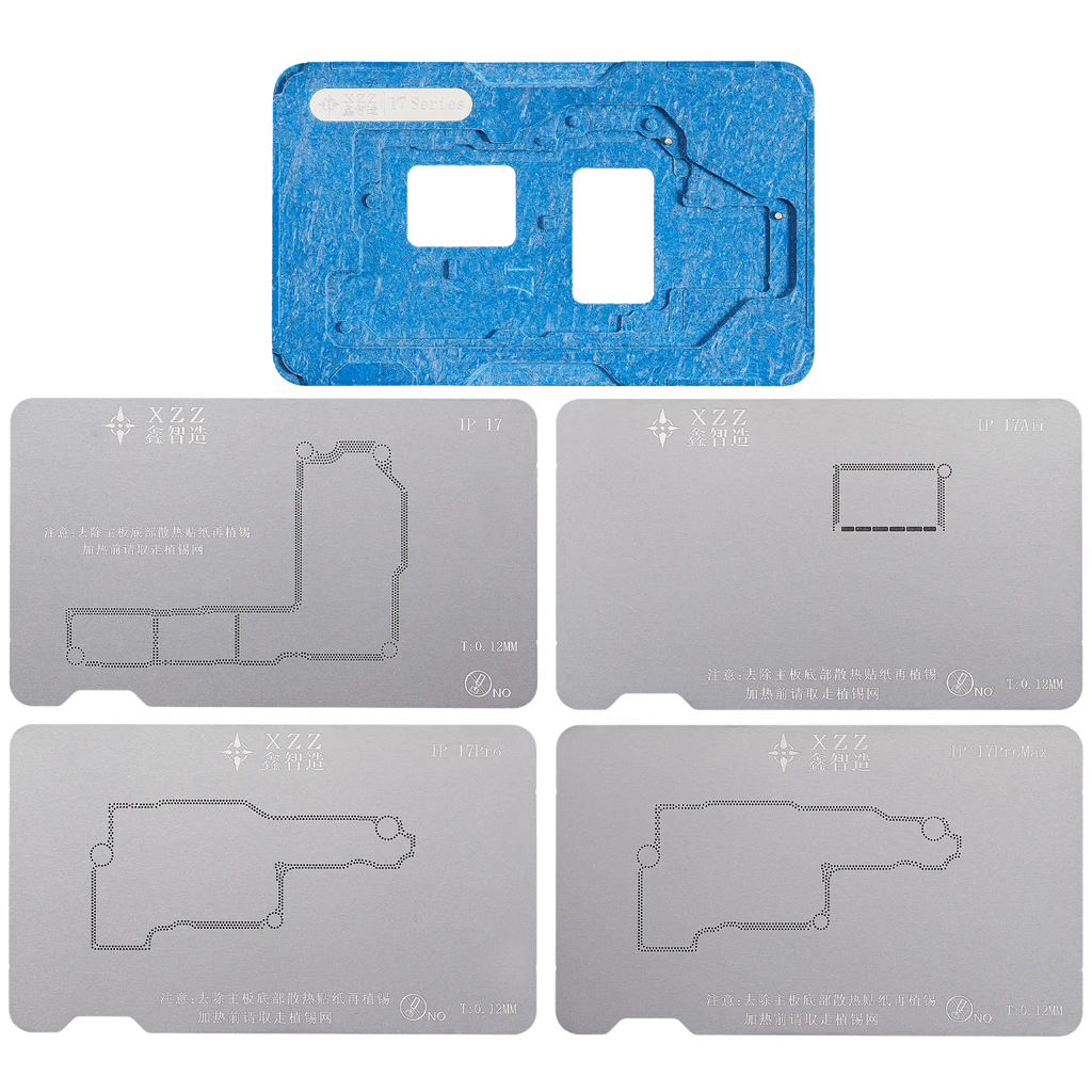 EN Mid-level Frame Reballing Platform for iPhone X-17 Pro Max (XZZ)