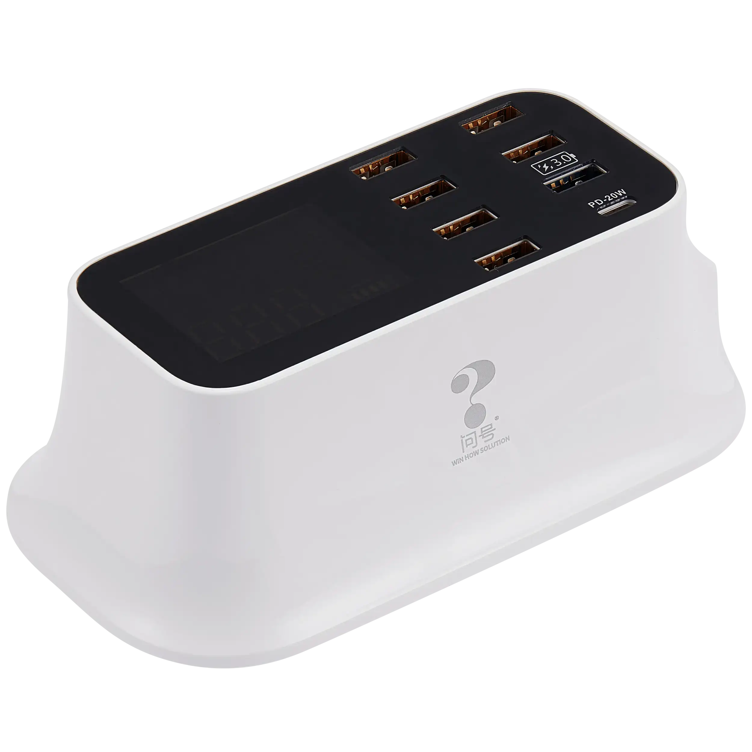 USB Fast Charging Hub with Quick Charge 3.0 (8 Ports) (A19Q)