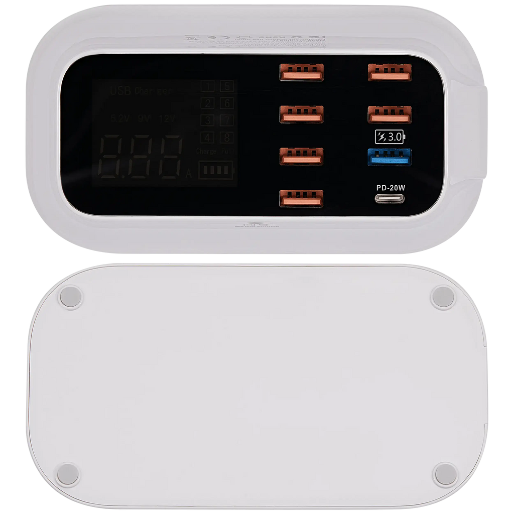 USB Fast Charging Hub with Quick Charge 3.0 (8 Ports) (A19Q)