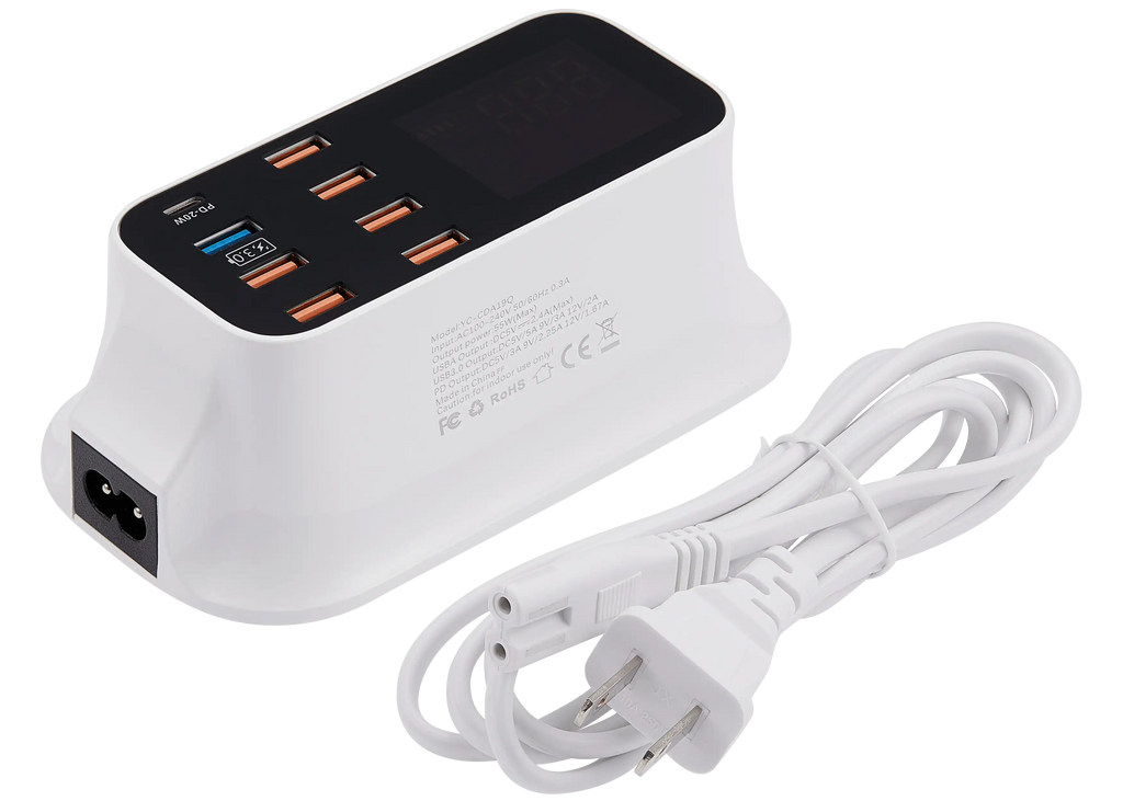 USB Fast Charging Hub with Quick Charge 3.0 (8 Ports) (A19Q)