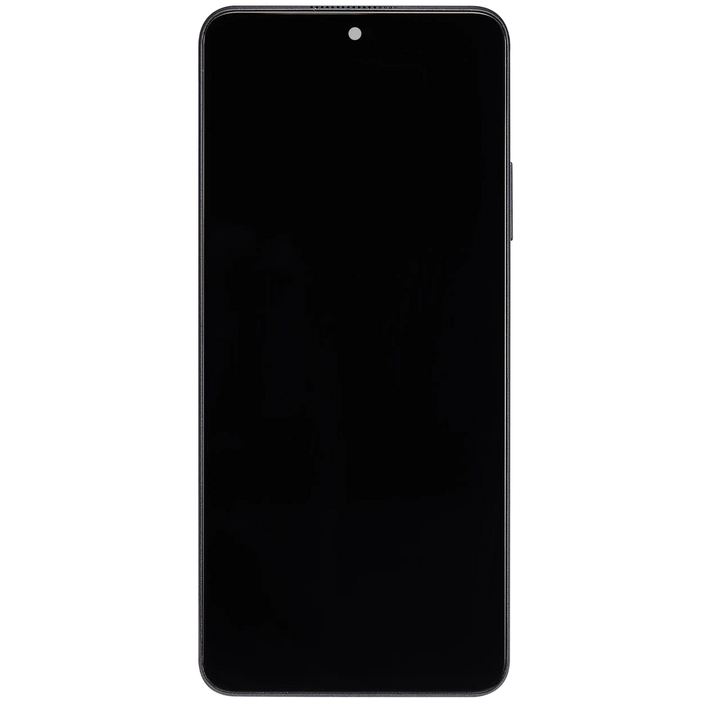LCD-Display mit Rahmen für Realme 10 Pro (RMX3661) (Refurbished) (Dark Matter)
