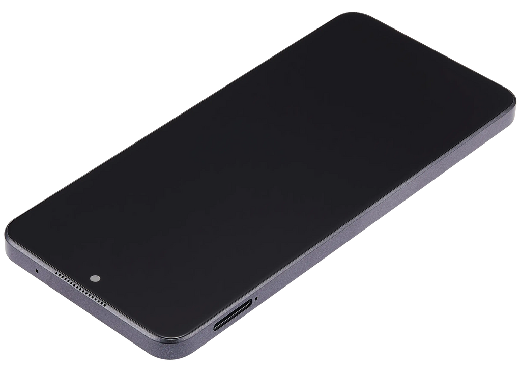 LCD-Display mit Rahmen für Realme 10 Pro (RMX3661) (Refurbished) (Dark Matter)