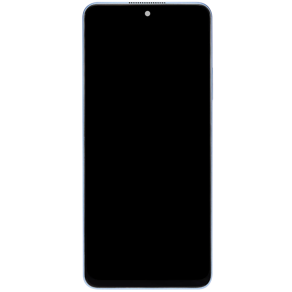 LCD-Display mit Rahmen für Realme 10 Pro (RMX3661) (Refurbished) (Nebula Blue)
