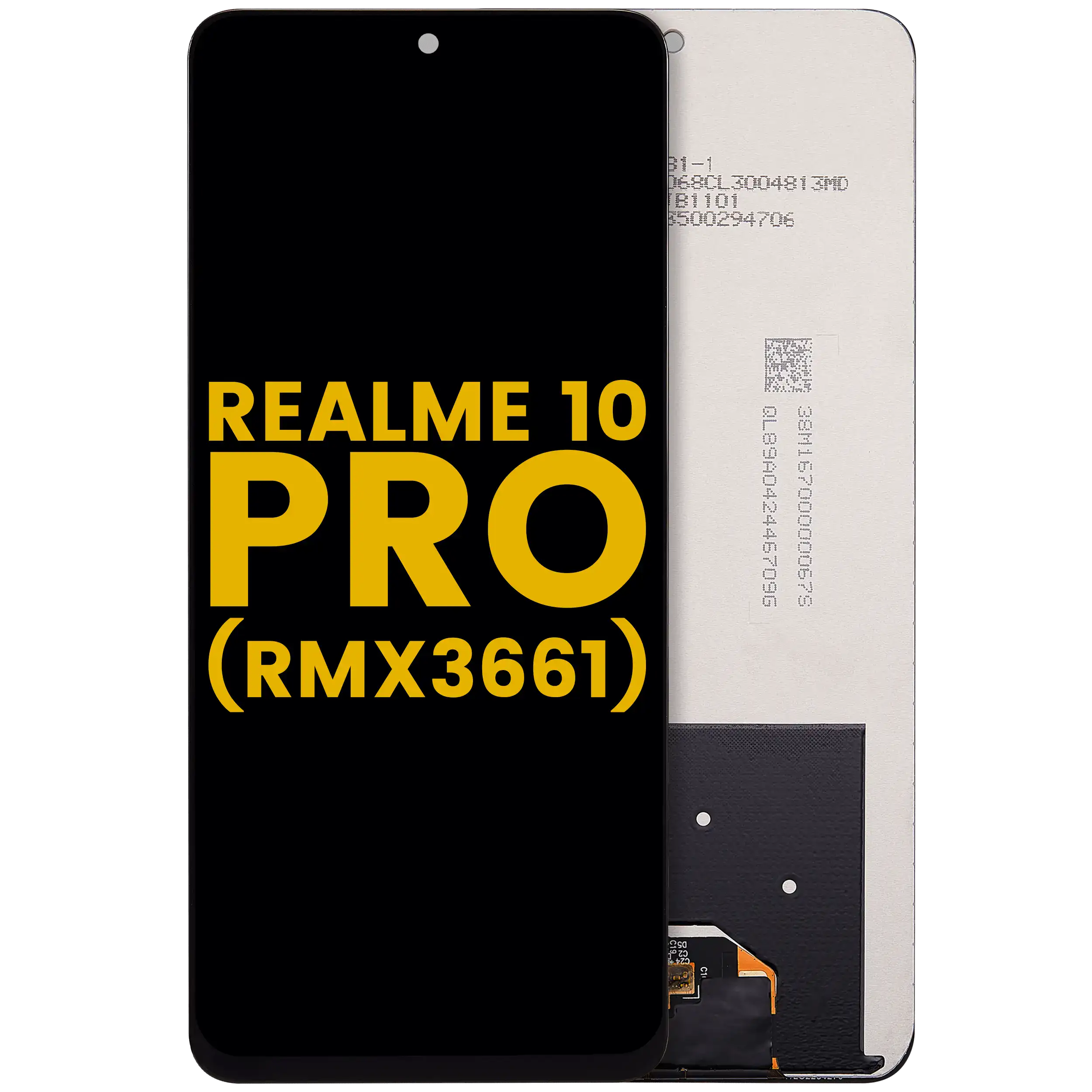 LCD-Display ohne Rahmen für Realme 10 Pro (RMX3661) (Refurbished) (Alle Farben)