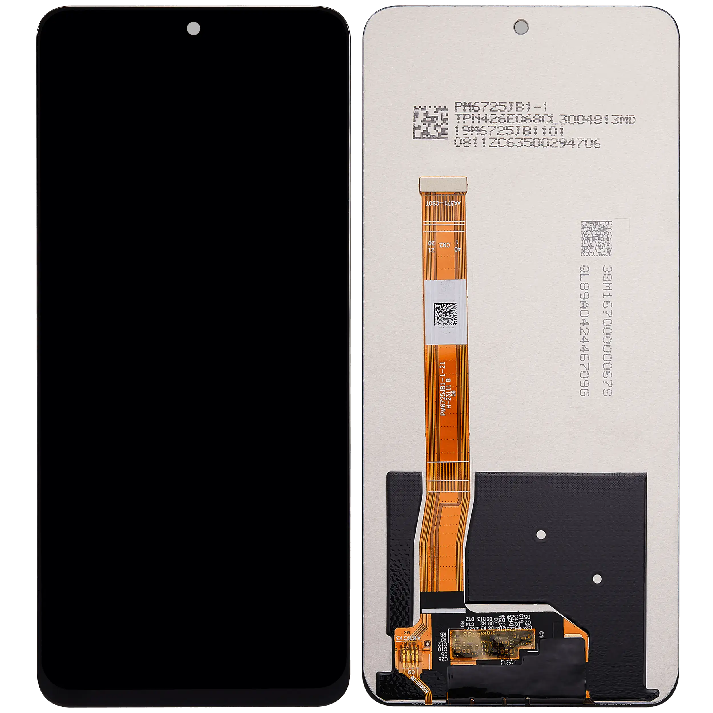 LCD-Display ohne Rahmen für Realme 10 Pro (RMX3661) (Refurbished) (Alle Farben)