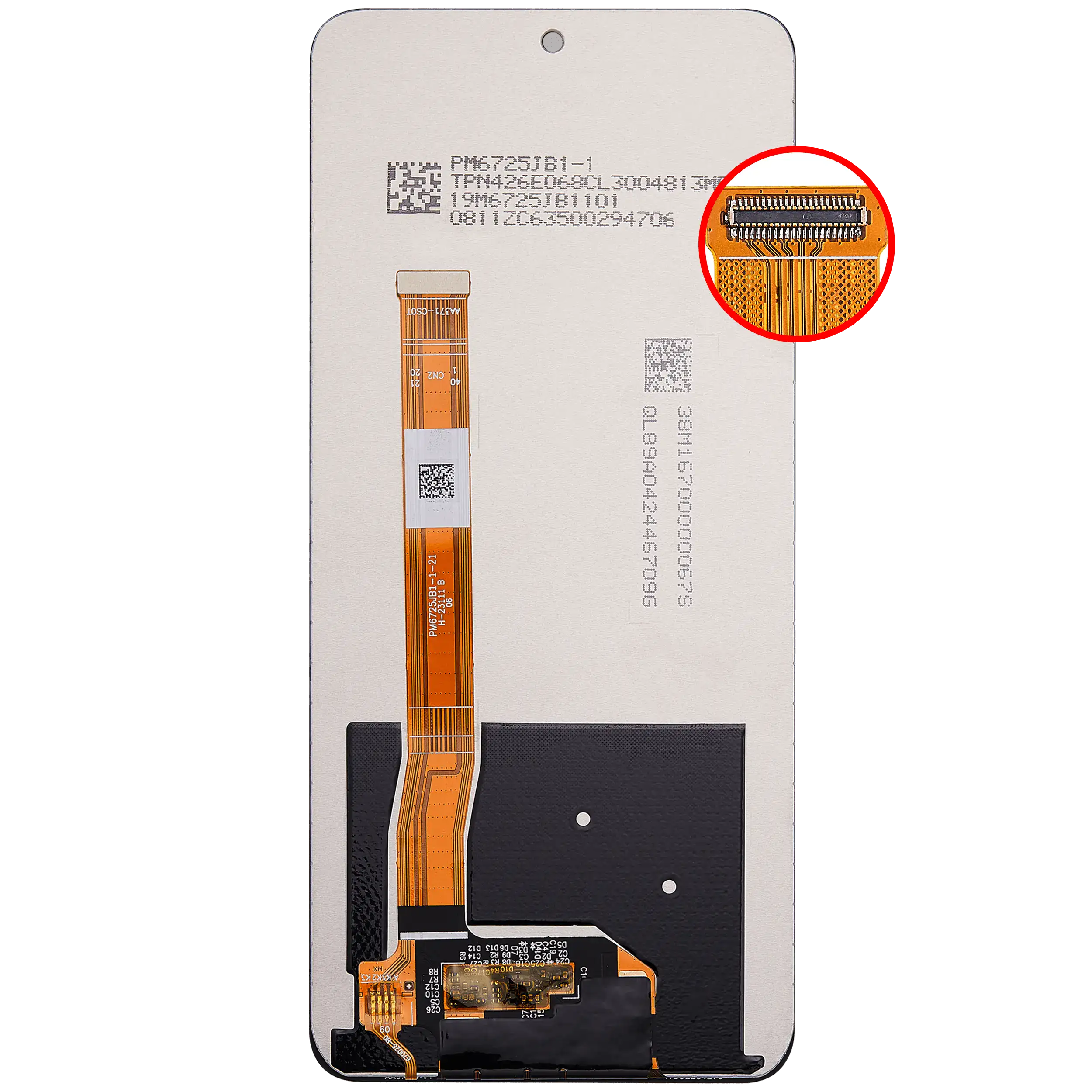 LCD-Display ohne Rahmen für Realme 10 Pro (RMX3661) (Refurbished) (Alle Farben)