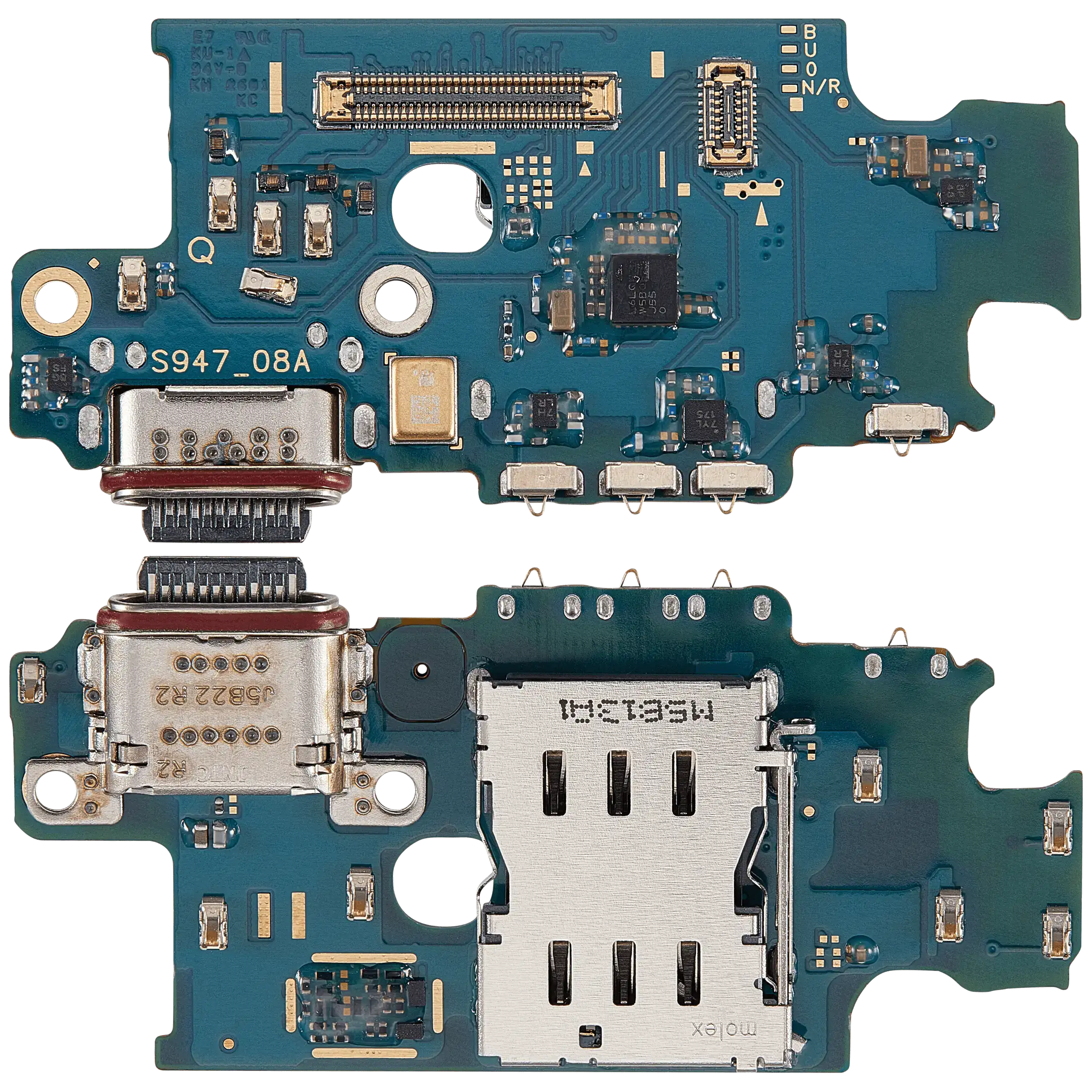 Ladebuchse Board mit Sim Card Reader Compatible für Samsung Galaxy S26 Plus (S947B) (Internationale Version) (Premium)