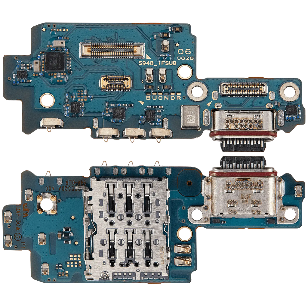 Ladebuchse Board mit Sim Card Reader Compatible für Samsung Galaxy S26 Ultra (S948N) (Korean Version) (Premium)
