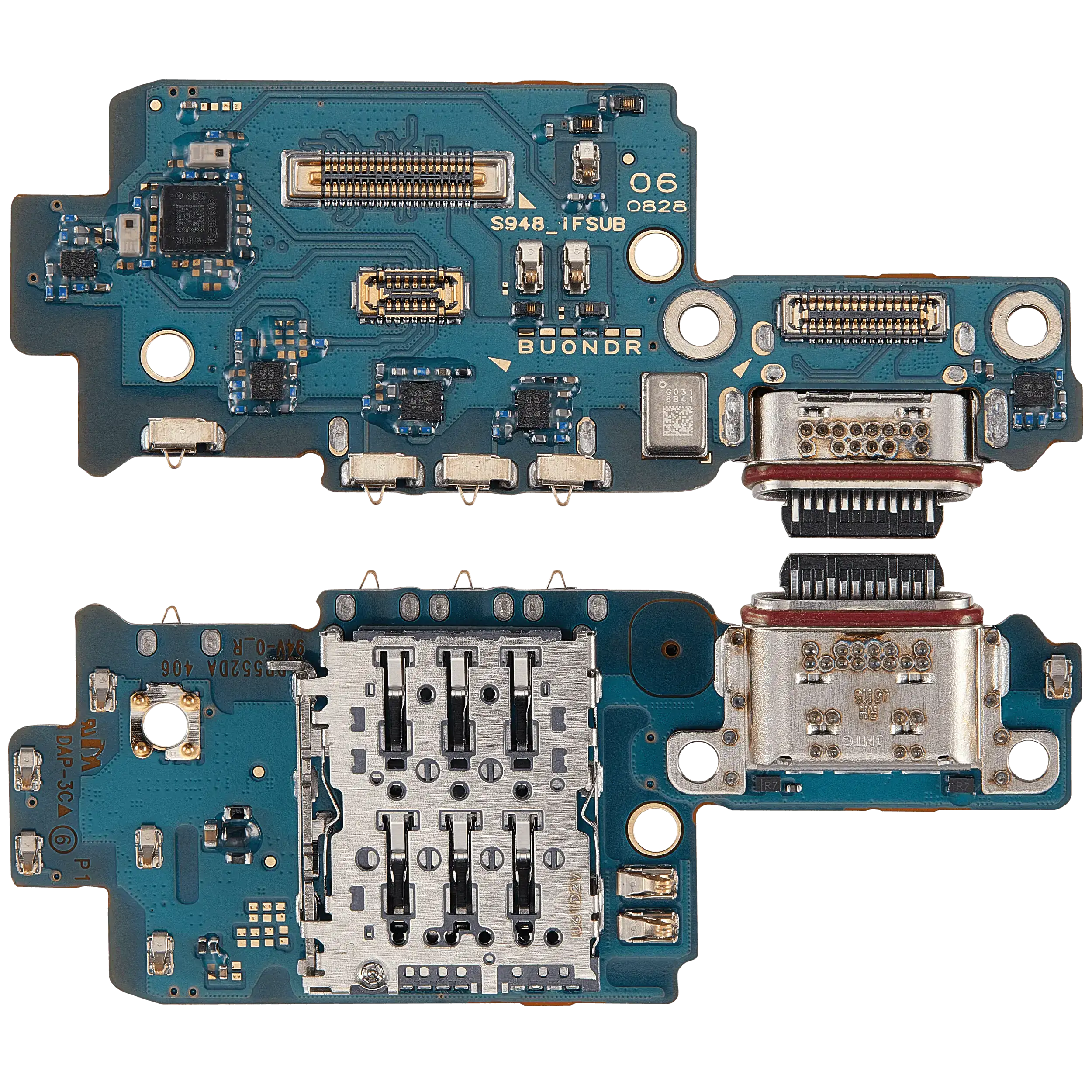 Ladebuchse Board mit Sim Card Reader Compatible für Samsung Galaxy S26 Ultra (S948N) (Korean Version) (Premium)
