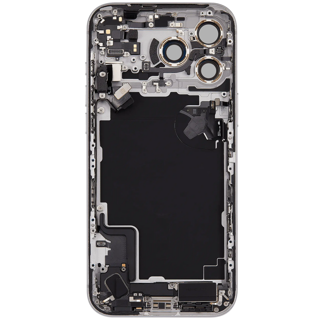 Original Apple-Ausbau A gebraucht – iPhone 17 Pro Max EU Backcover/Rahmen Silber