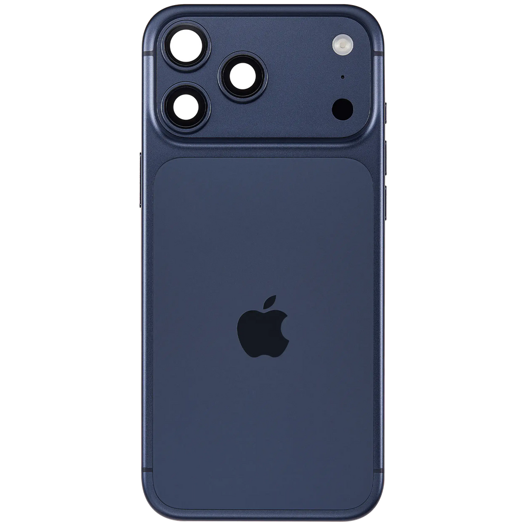 Original Apple-Ausbau A gebraucht – iPhone 17 Pro Max Backcover/Rahmen Deep Blau