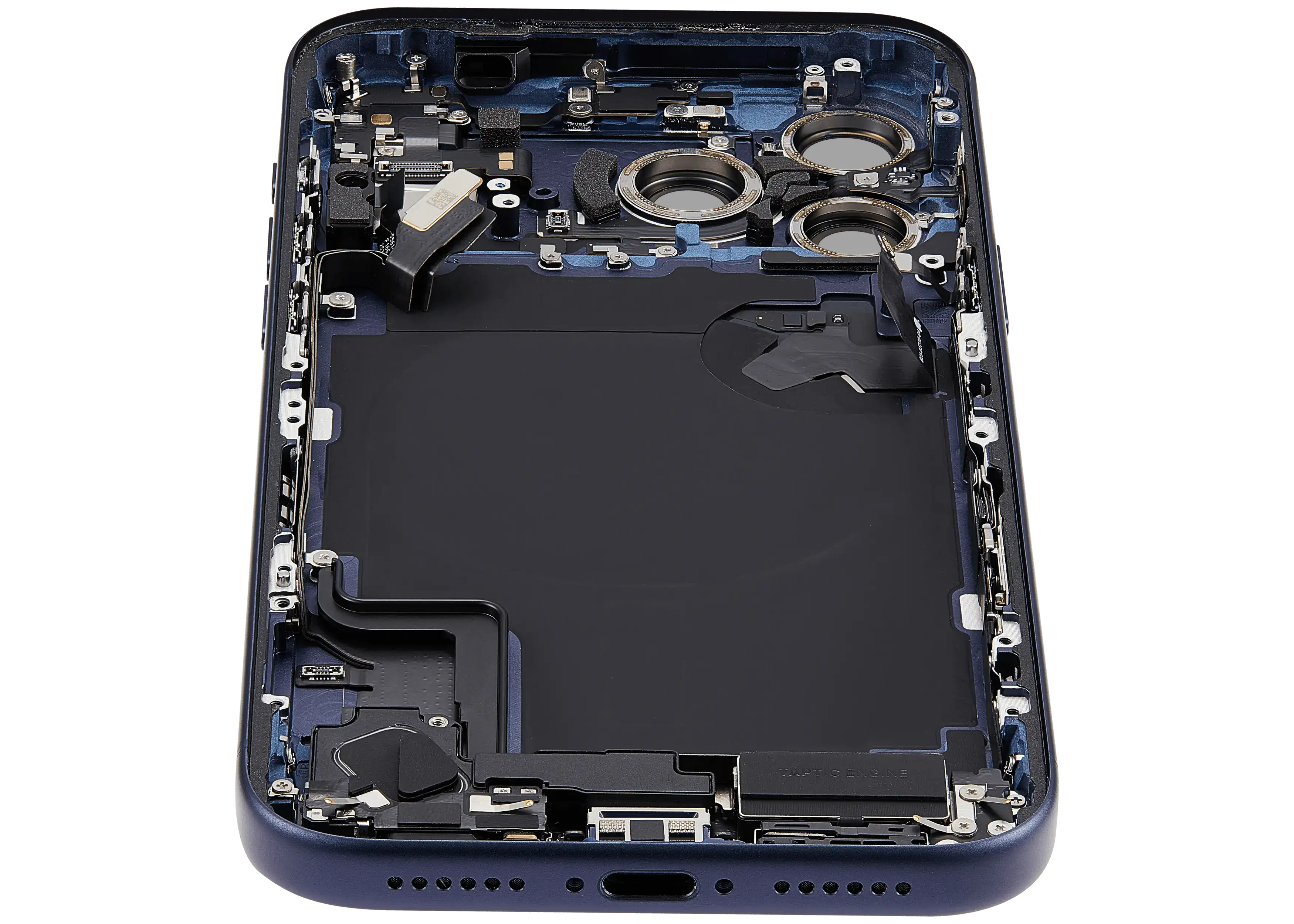 Original Apple-Ausbau A gebraucht – iPhone 17 Pro Max Backcover/Rahmen Deep Blau