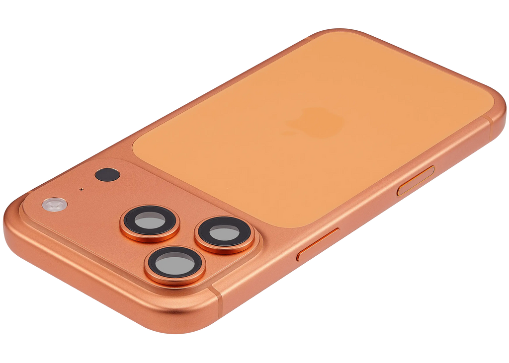 Original Apple-Ausbau A gebraucht – iPhone 17 Pro Backcover/Rahmen Cosmic Orange