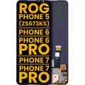 Frameless OLED Display for Asus ROG Phone 5 (ZS673KS) / ROG Phone 6 / ROG Phone 6 Pro / ROG Phone 7 / ROG Phone 7 Pro (Refurbished) (All Colors)