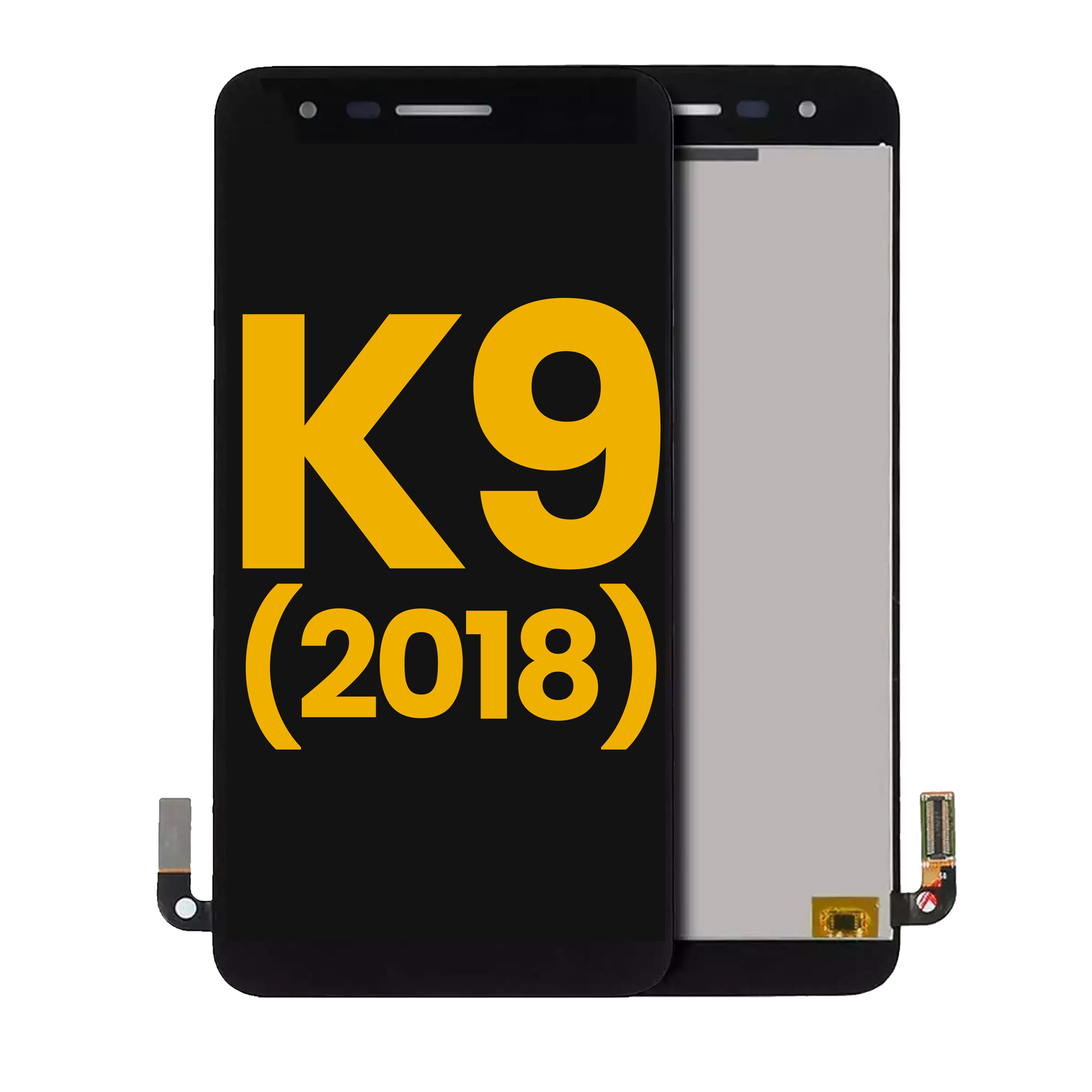 LCD-Display ohne Rahmen für LG K9 (2018) (Refurbished) (Schwarz)