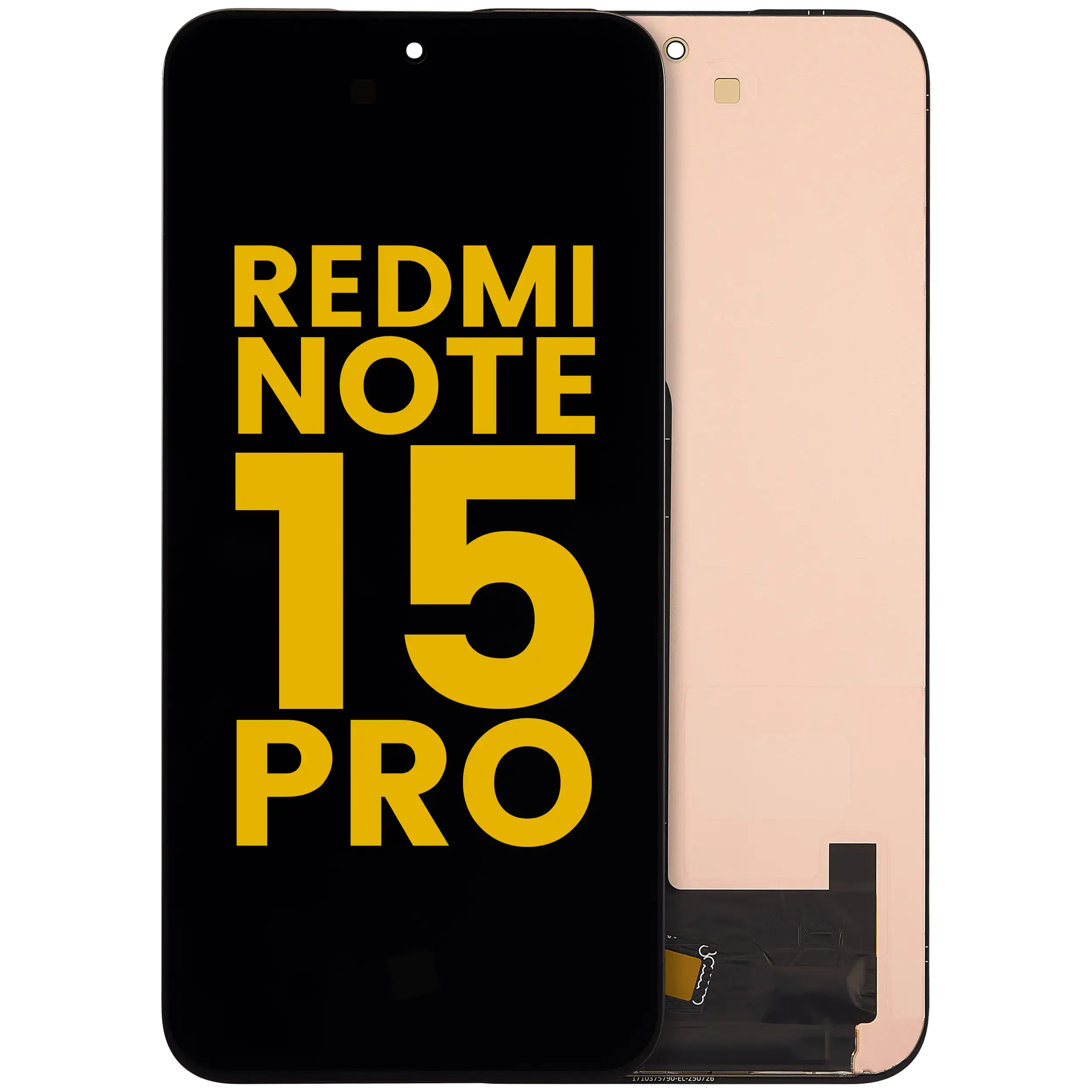 OLED Display Frameless for Xiaomi Redmi Note 15 pro 5G (Refurbished) (All Colors)