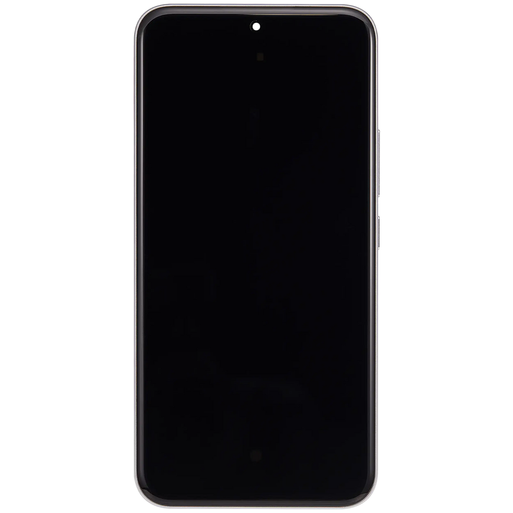 OLED-Display mit Rahmen für Xiaomi Poco M8 Pro 5G / Redmi Note 15 Pro+ 5G (Refurbished) (Silber)