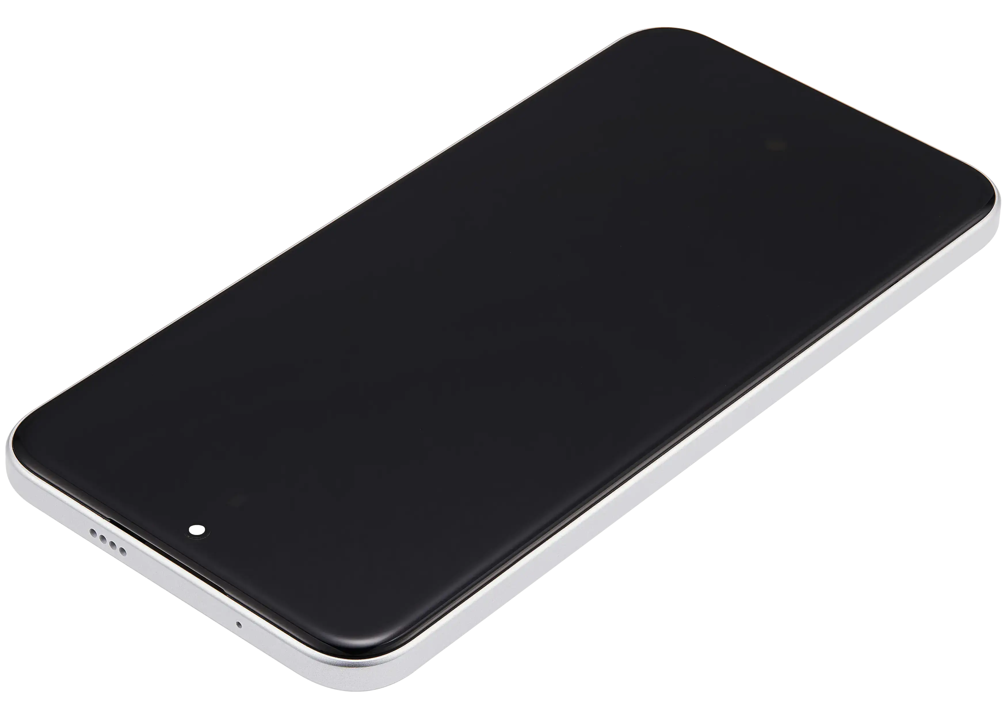 OLED-Display mit Rahmen für Xiaomi Poco M8 Pro 5G / Redmi Note 15 Pro+ 5G (Refurbished) (Silber)