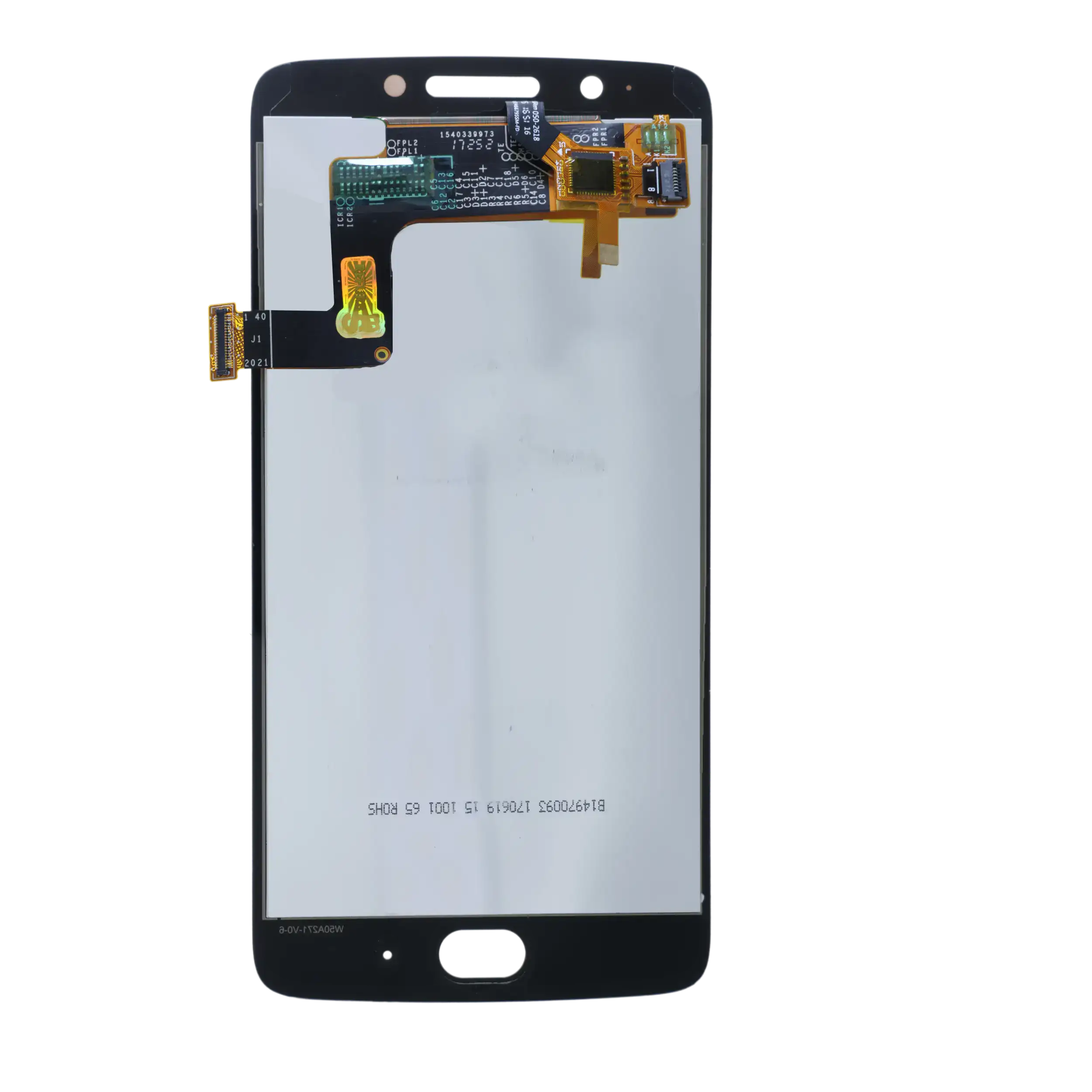 LCD-Display ohne Rahmen für Motorola Moto G5 (XT1672 / 2017) (Refurbished) (Schwarz)