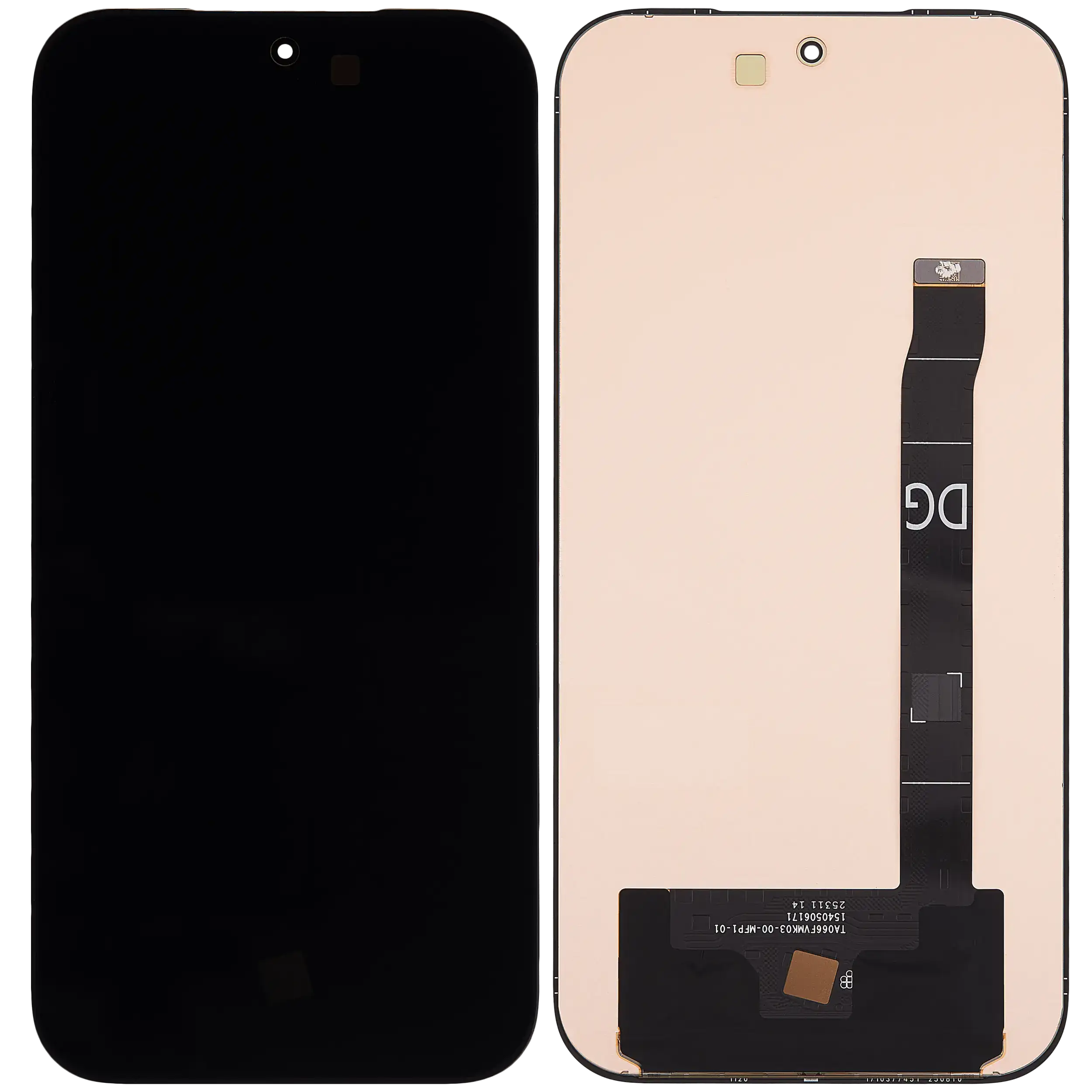 OLED-Display ohne Rahmen für Xiaomi Poco X8 Pro / Redmi Turbo 5 (Refurbished) (Alle Farben)