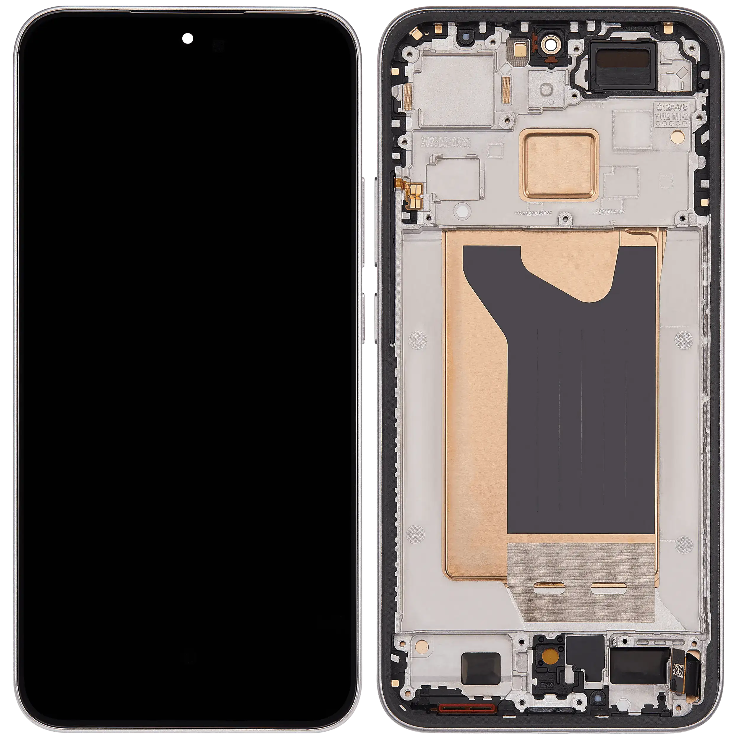OLED-Display mit Rahmen für Xiaomi 15T (Refurbished) (Grau)