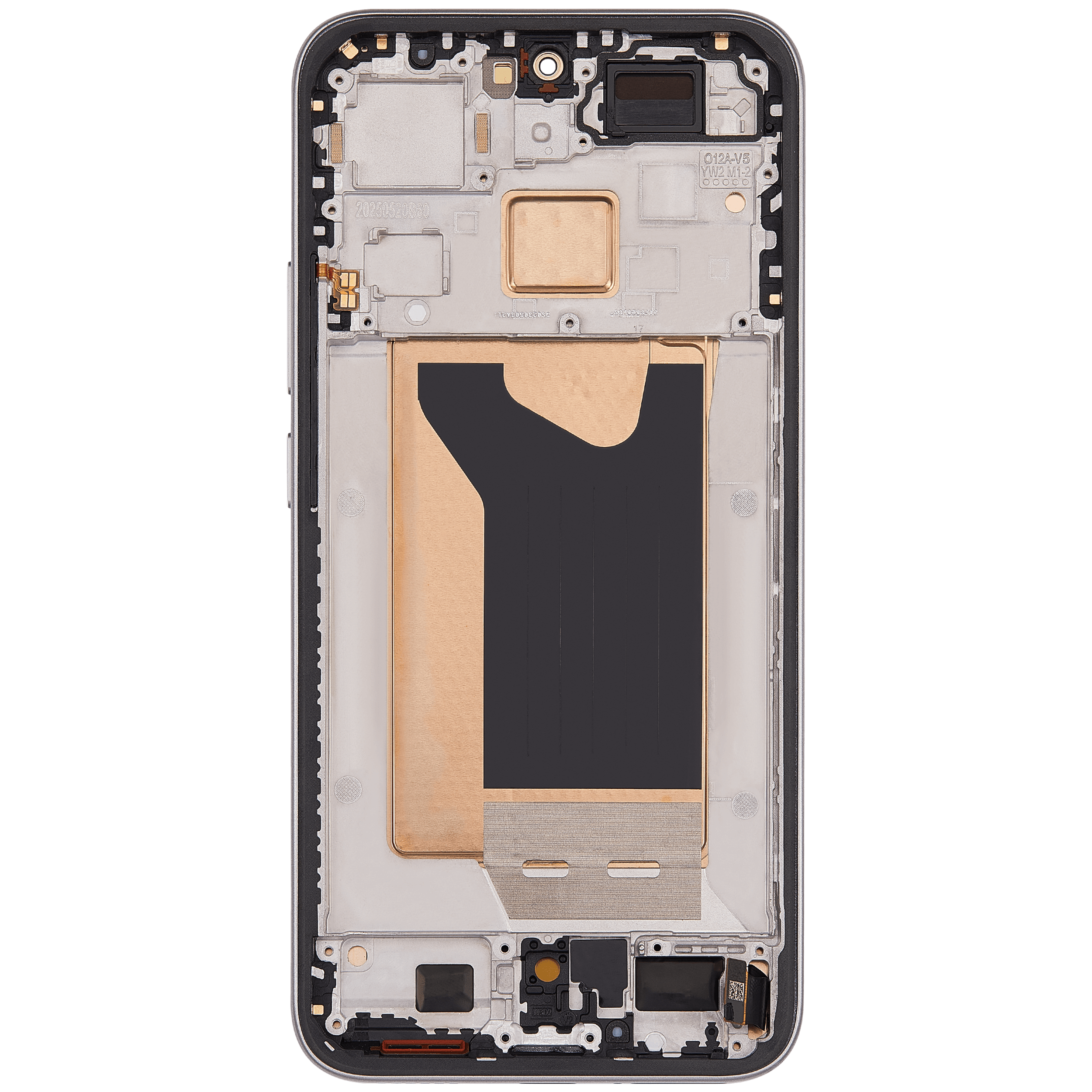 OLED-Display mit Rahmen für Xiaomi 15T (Refurbished) (Grau)