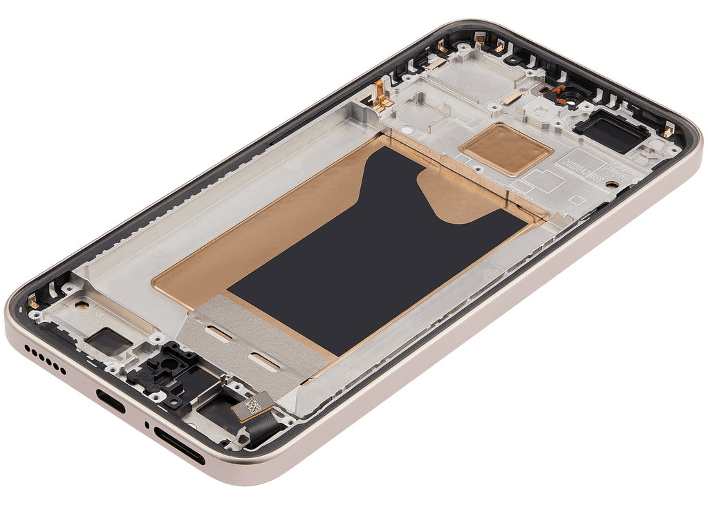 OLED-Display mit Rahmen für Xiaomi 15T (Refurbished) (Rose Gold)