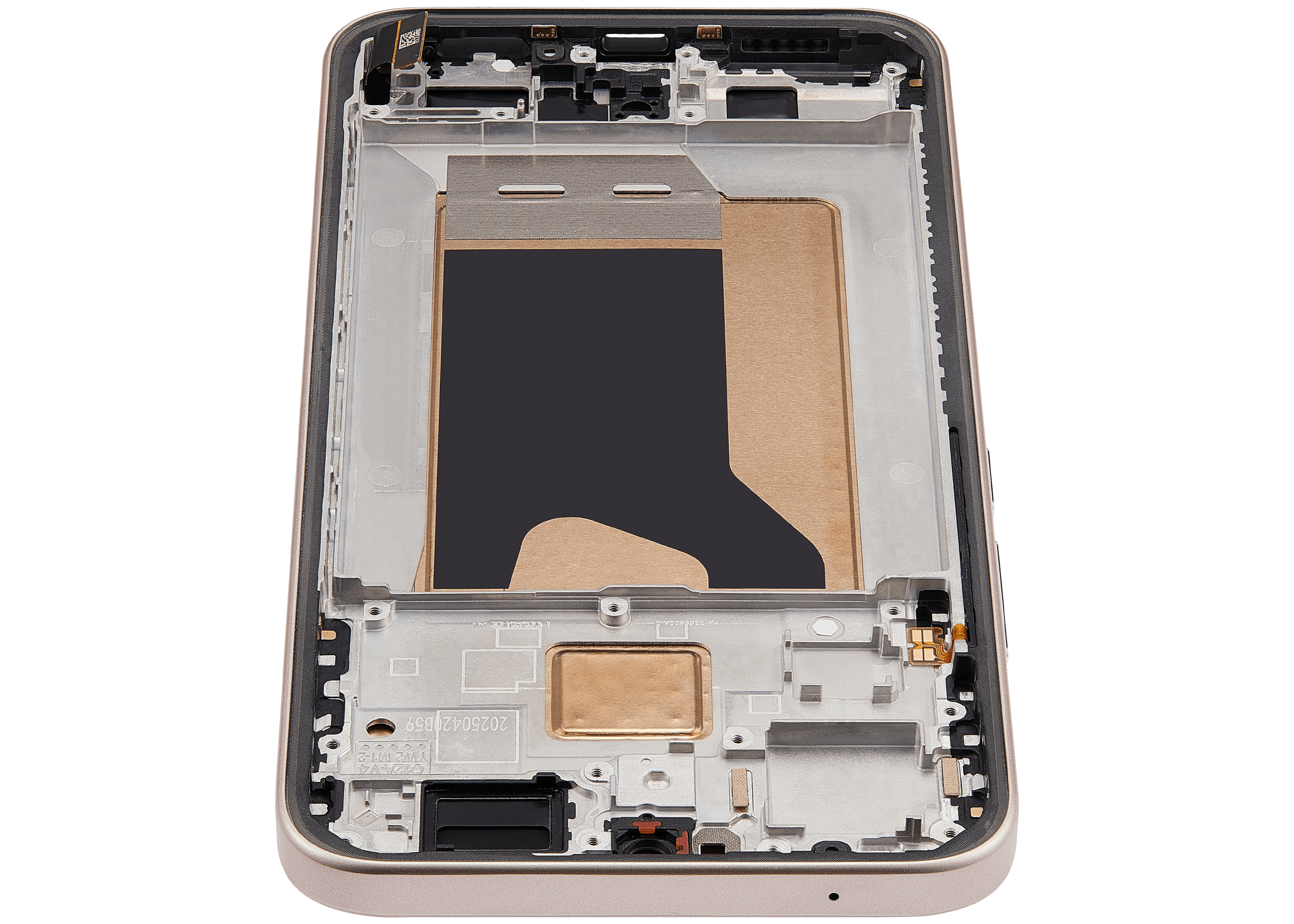 OLED-Display mit Rahmen für Xiaomi 15T (Refurbished) (Rose Gold)