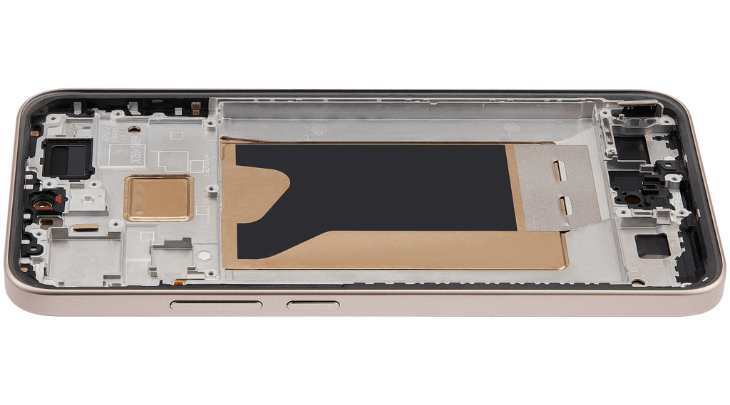 OLED-Display mit Rahmen für Xiaomi 15T (Refurbished) (Rose Gold)