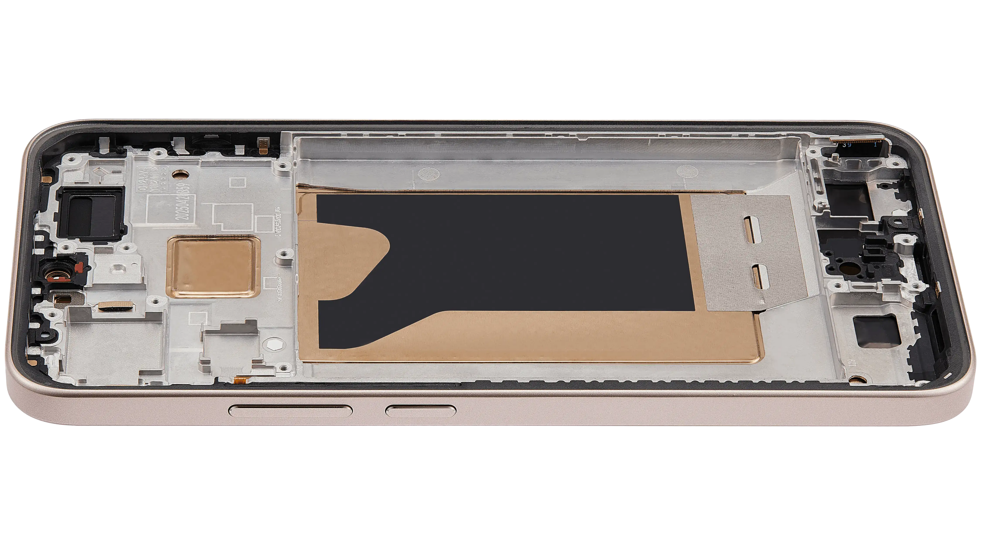 OLED-Display mit Rahmen für Xiaomi 15T (Refurbished) (Rose Gold)